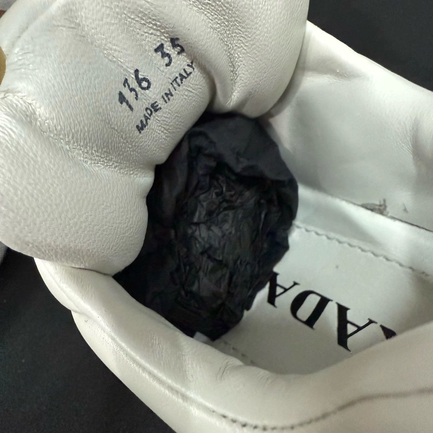 Prada Prada Women's 35 Triangle Logo Cracker Sneakers Size US 4.5 / IT 34.5 - 8 Thumbnail