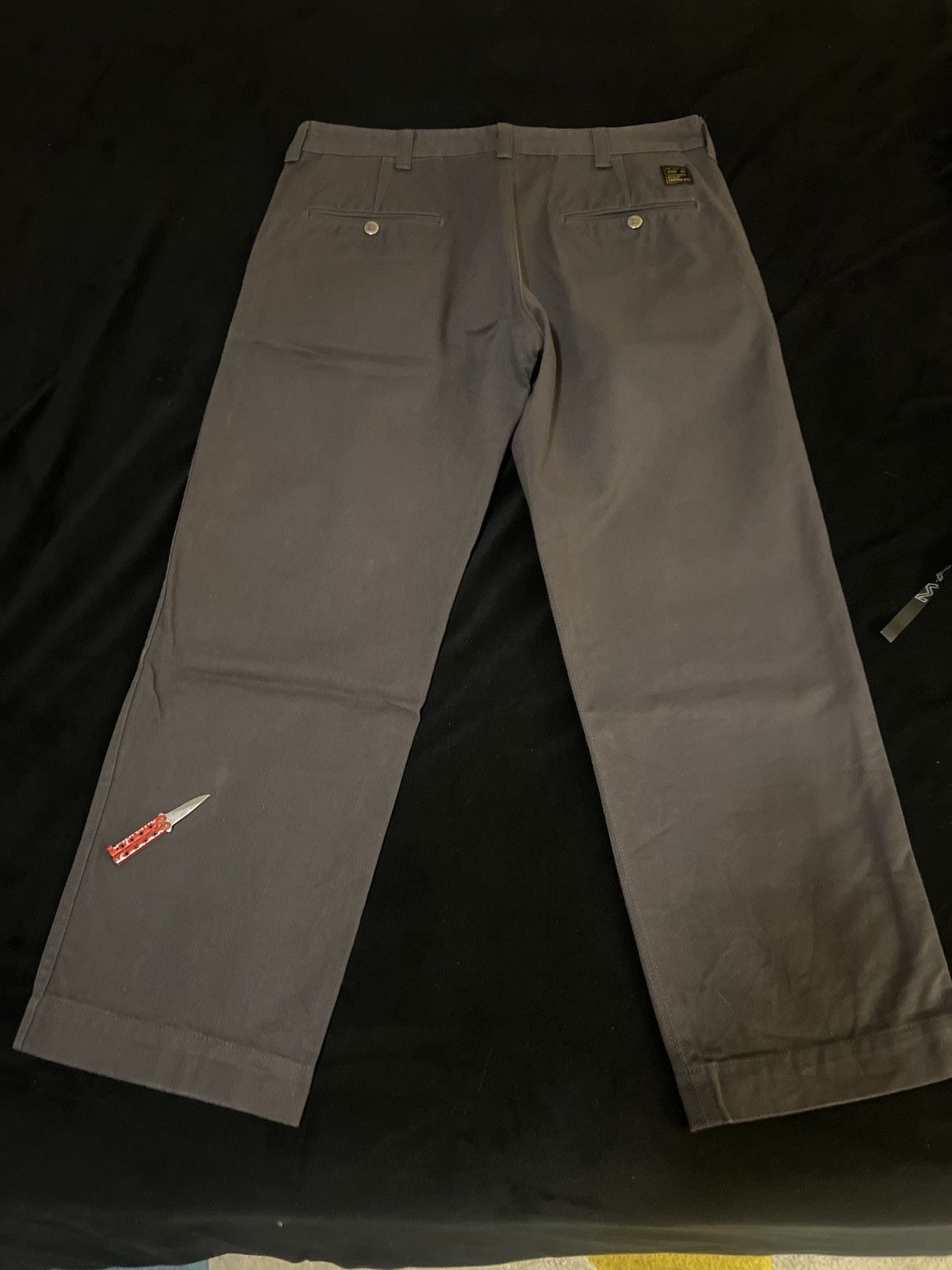 Bape Ursus Bape 2011 grey denim jeans Size US 33 - 4 Thumbnail