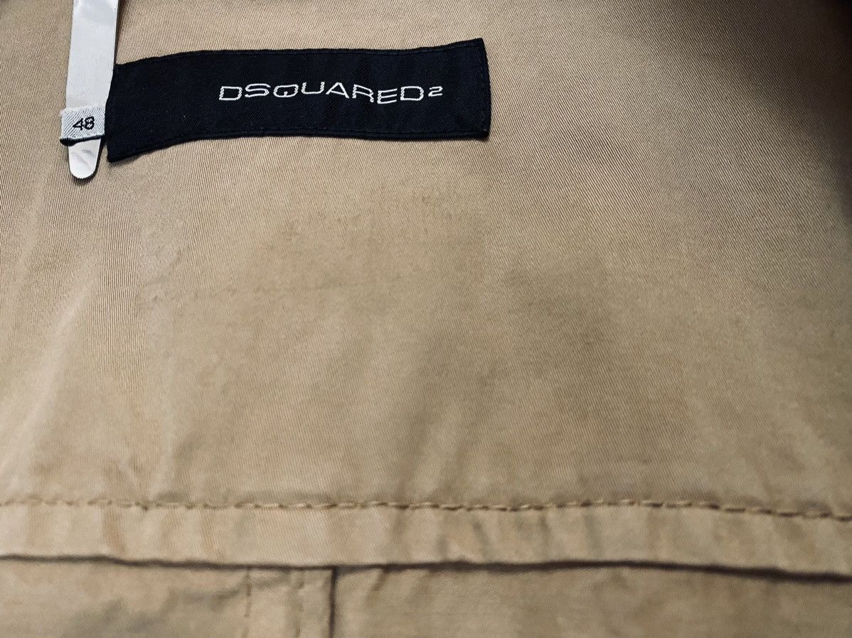 Dsquared2 DSQ2 🇮🇹 Brown Cotton Twill Safari Leisure jacket 48 NWOT Size US M / EU 48-50 / 2 - 3 Thumbnail