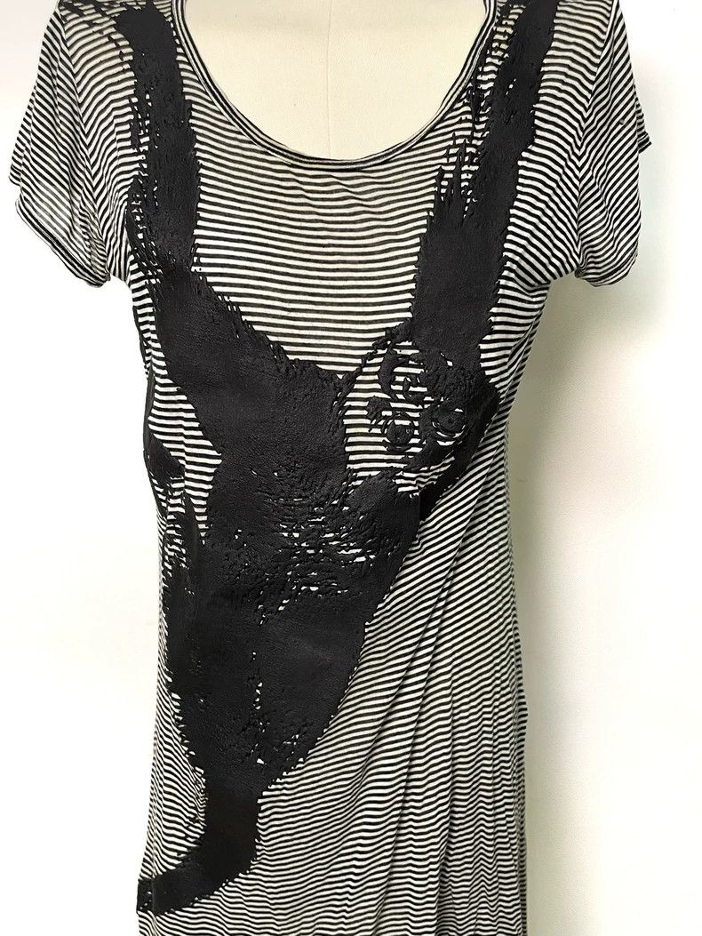 Vivienne Westwood Vivienne Westwood Black and white striped dress Size M / US 6-8 / IT 42-44 - 2 Thumbnail