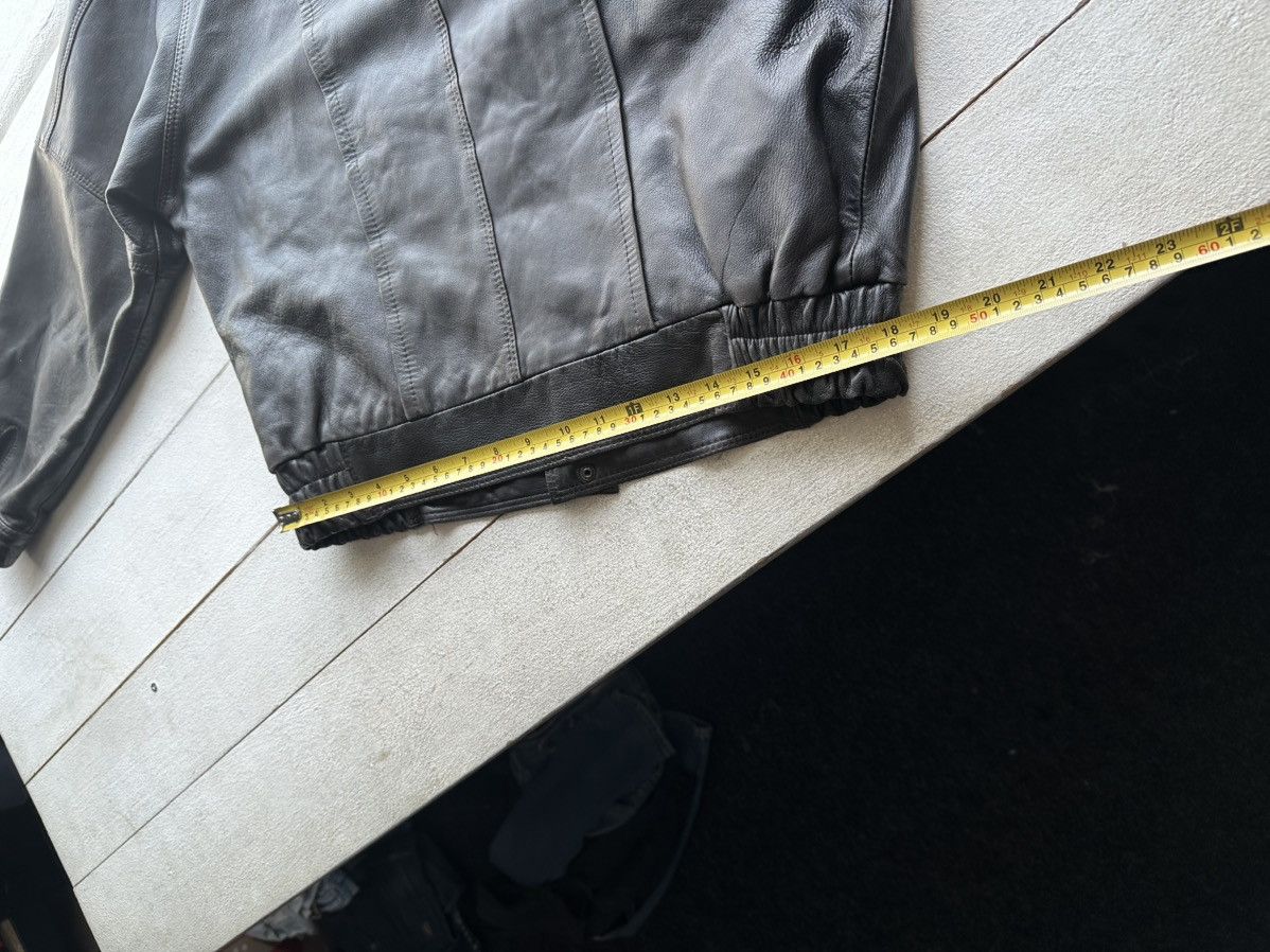 Other 🚨VNTG LEATHER JACKET AVANT GARDE ASYMMETRICAL BROWN MOTO Size US L / EU 52-54 / 3 - 12 Thumbnail