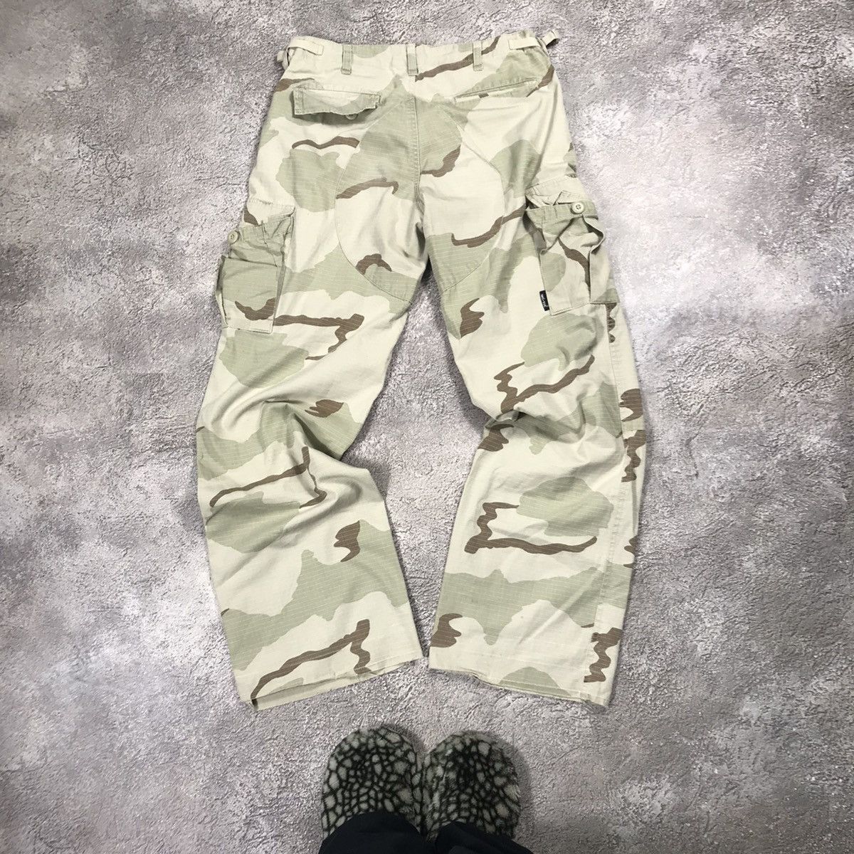 Vintage VINTAGE CARGO PANTS FLARED HYBRID PARACHUTE SPRING JAPAN 90S Size US 32 / EU 48 - 6 Thumbnail