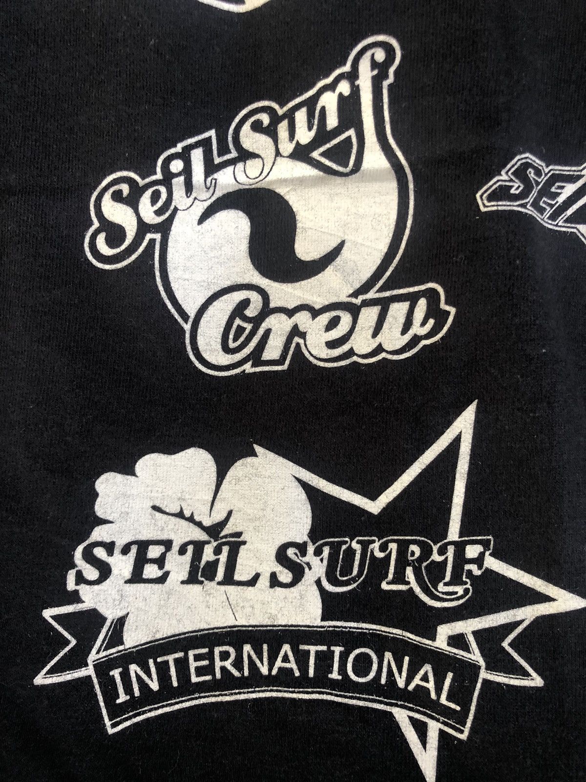 Japanese Brand 🔥Vintage 90s🔥Old School Seil Surf Crew Tshirts Size US M / EU 48-50 / 2 - 18 Thumbnail