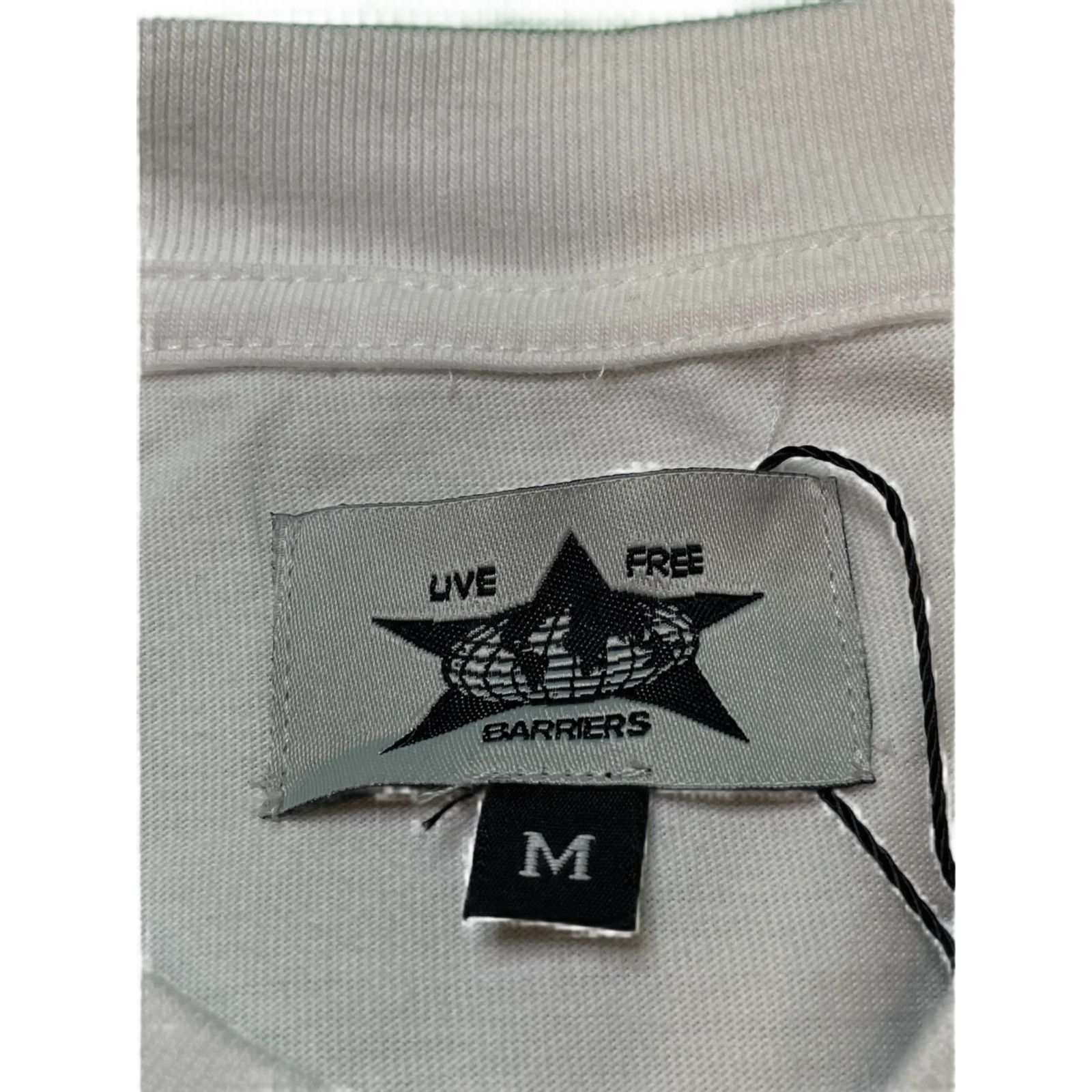 Barriers Barriers World Wide White Tee Size US M / EU 48-50 / 2 - 3 Thumbnail