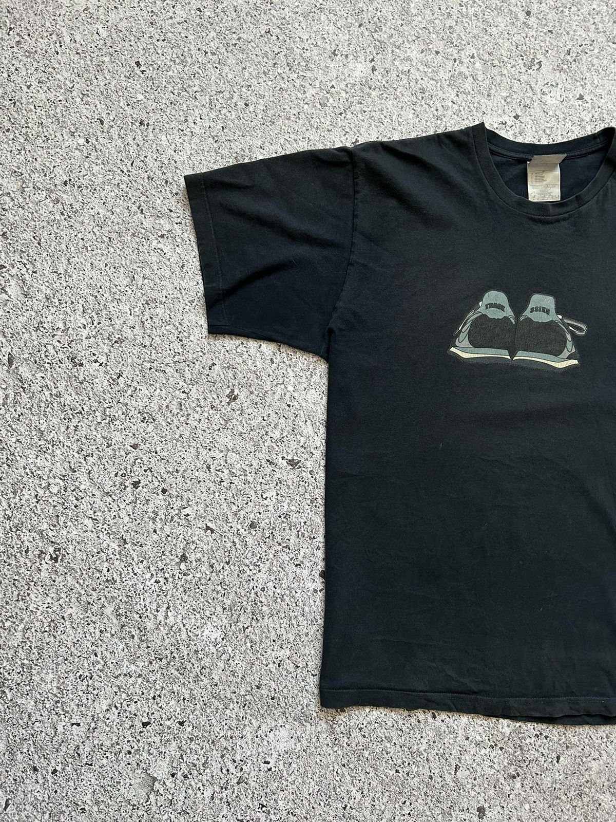 Nike × Vintage Vintage 90’s Nike Track 3six9 Logo Sneakers T-Shirt Size US XL / EU 56 / 4 - 2 Thumbnail