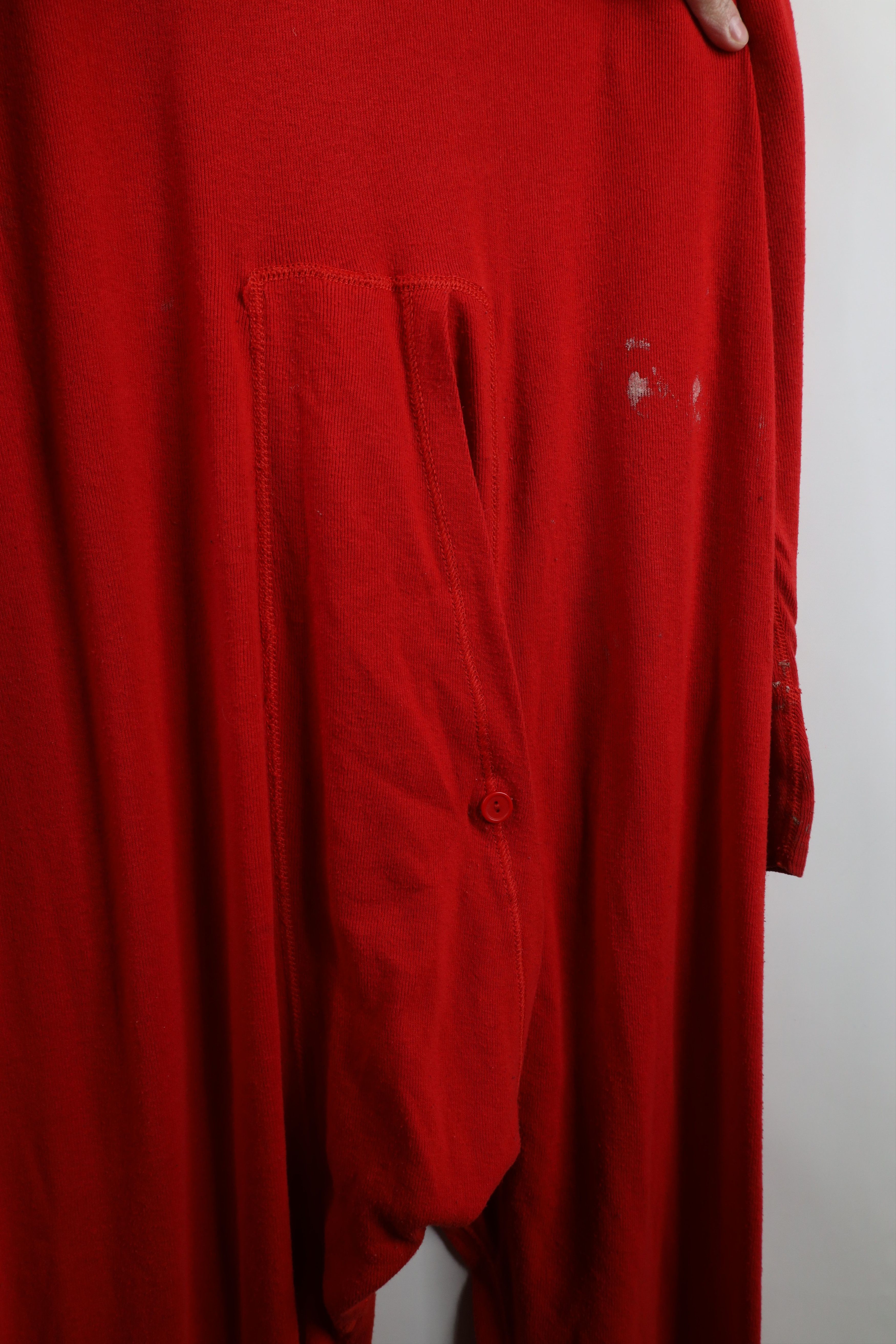Vintage Vintage 90s Streetwear Distressed Ribbed Knit Union Suit Size US L / EU 52-54 / 3 - 21 Thumbnail