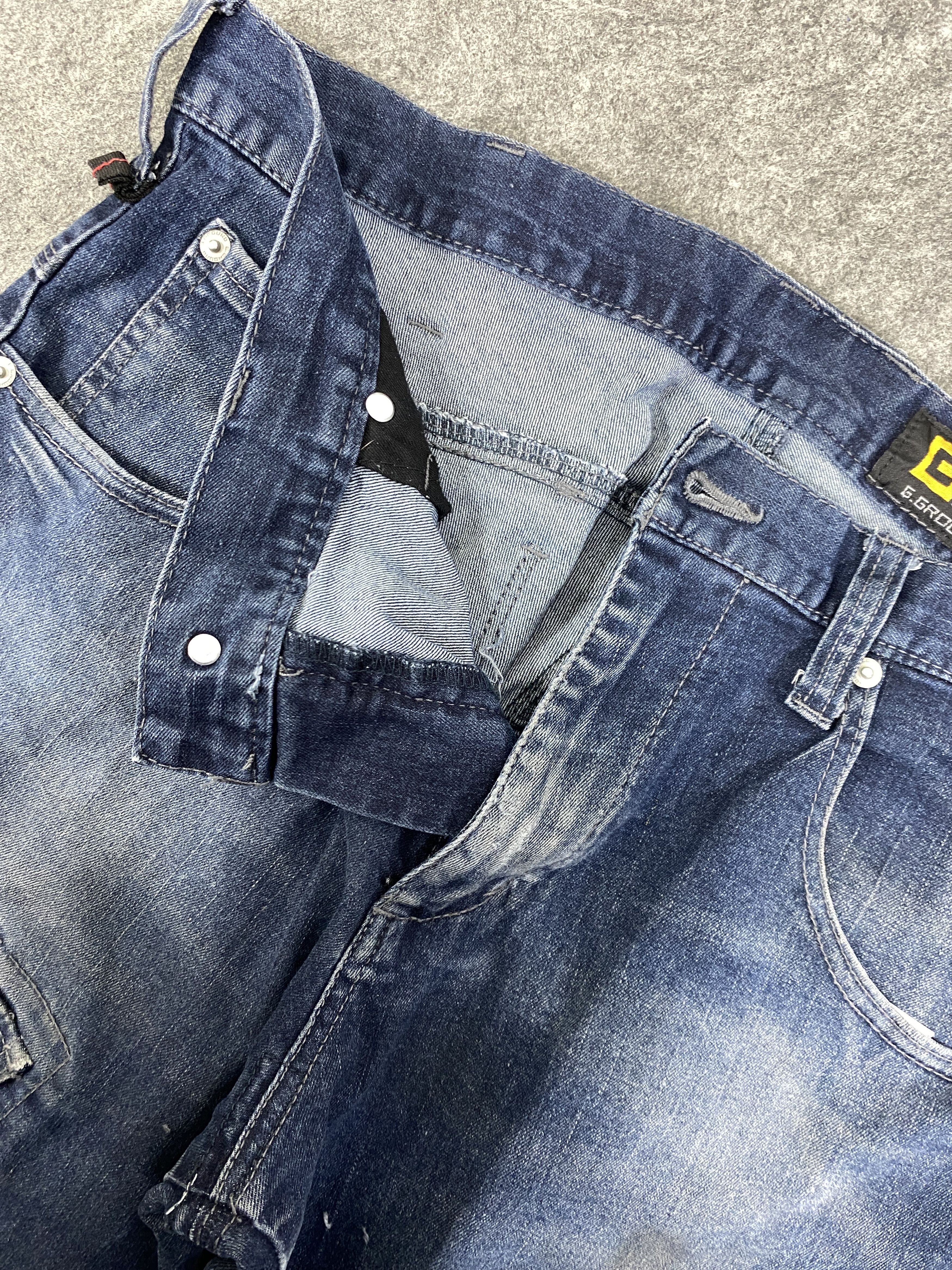 If Six Was Nine Vintage Surplus Japanese Brand Flare Cargo Pants - CP295 Size US 31 - 7 Thumbnail