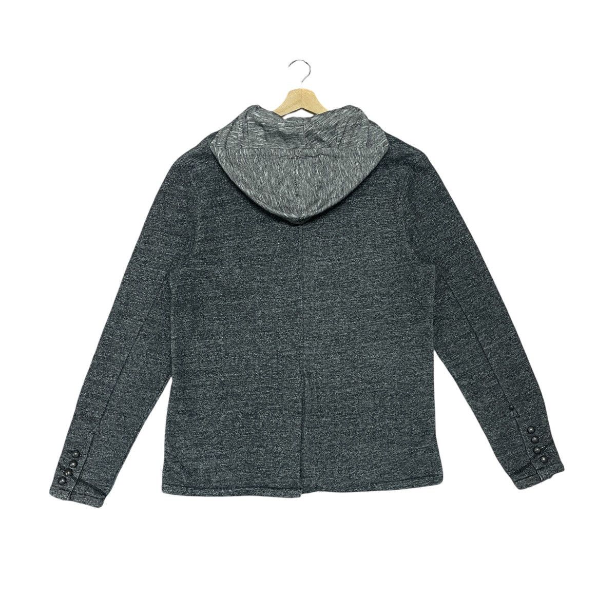 Billabong Vintage Y2k Billabong AJ Heritage Hooded Knit Blazer Jacket Size US L / EU 52-54 / 3 - 11 Thumbnail