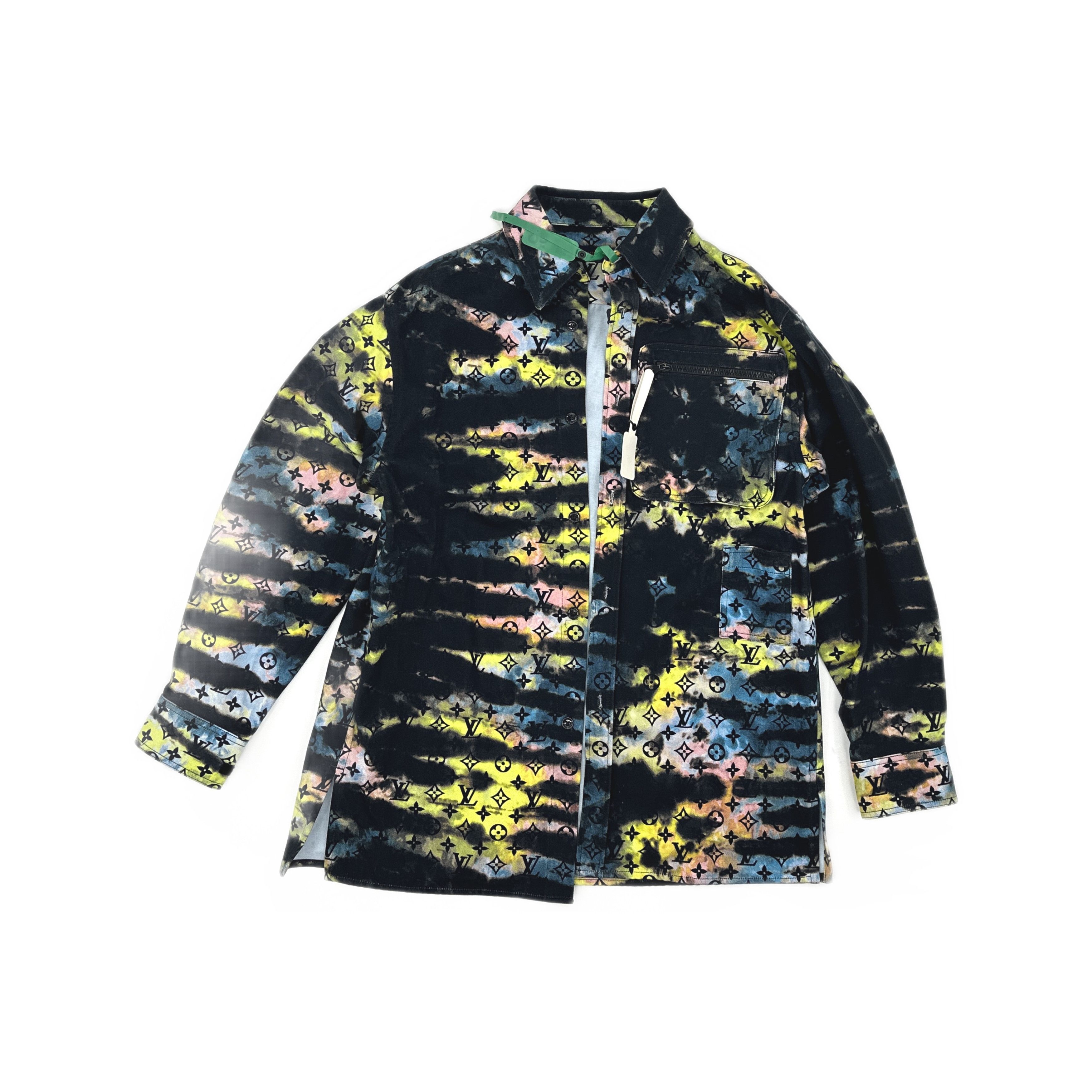 Louis Vuitton Louis Vuitton Multi Monogram Denim Shirt S Size US S / EU 44-46 / 1 - 1 Thumbnail