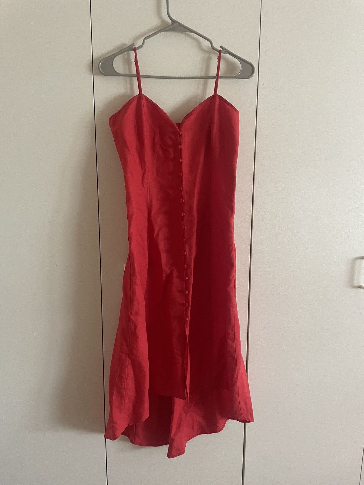 INTERMIX Intermix Red Maxi Dress Size S / US 4 / IT 40 - 3 Thumbnail