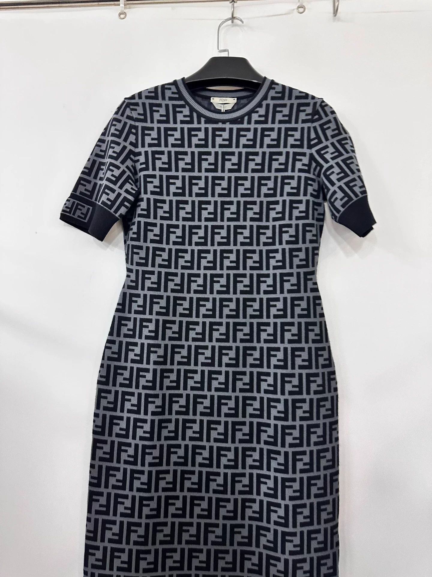 Fendi FENDI Women's All-Over Print Dress 42 Size M / US 6-8 / IT 42-44 - 5 Thumbnail