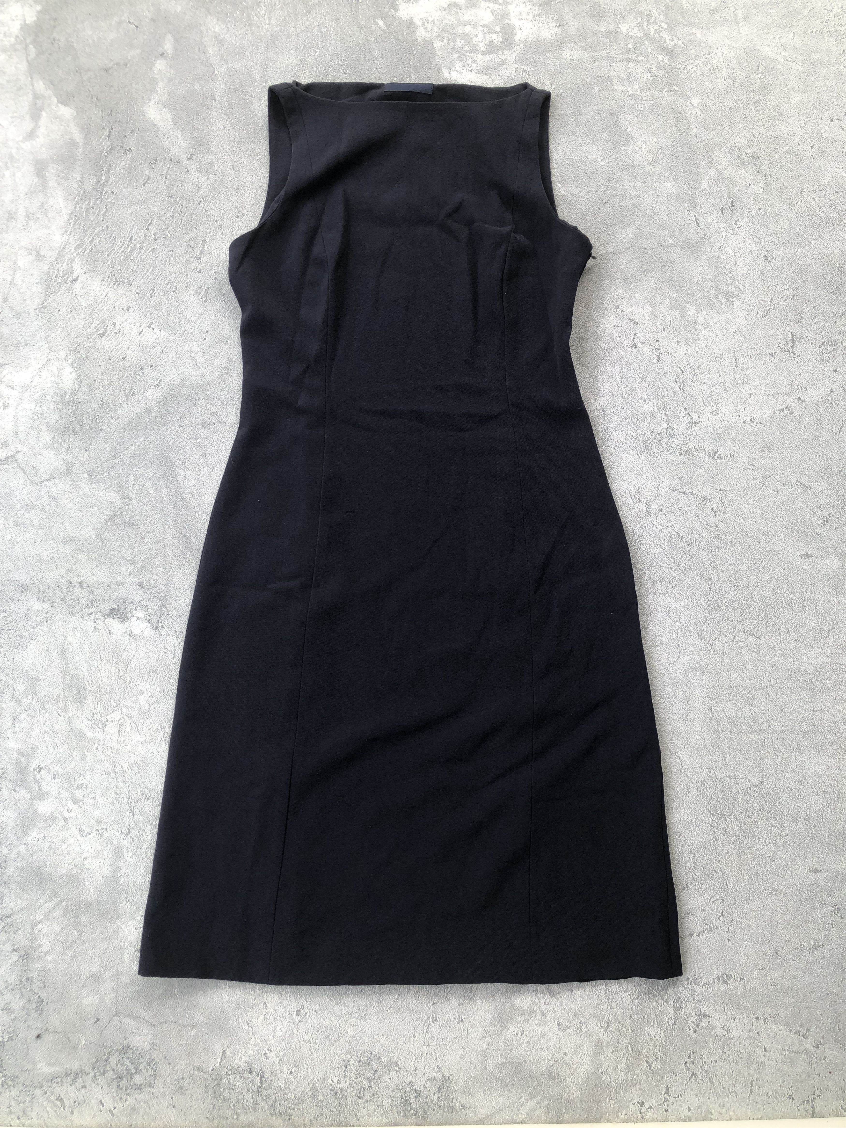 Emporio Armani Emporio Armani Black Midi Drees Size S / US 4 / IT 40 - 1 Thumbnail