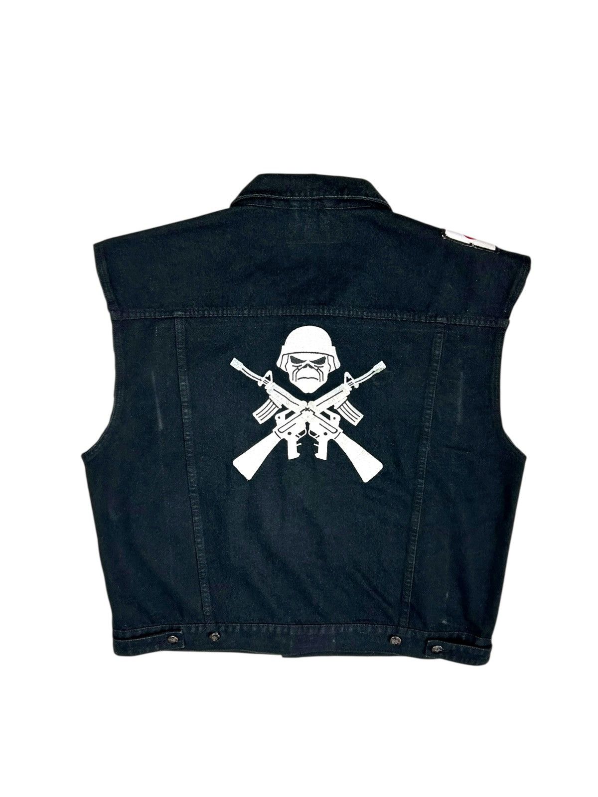 Iron Maiden Iron Maiden denim patched vest Size US L / EU 52-54 / 3 - 2 Thumbnail