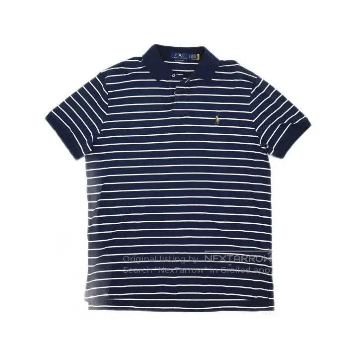 Polo Ralph Lauren Polo Ralph Lauren Striped Casual Polo Shirt. Size US L / EU 52-54 / 3 - 2 Thumbnail