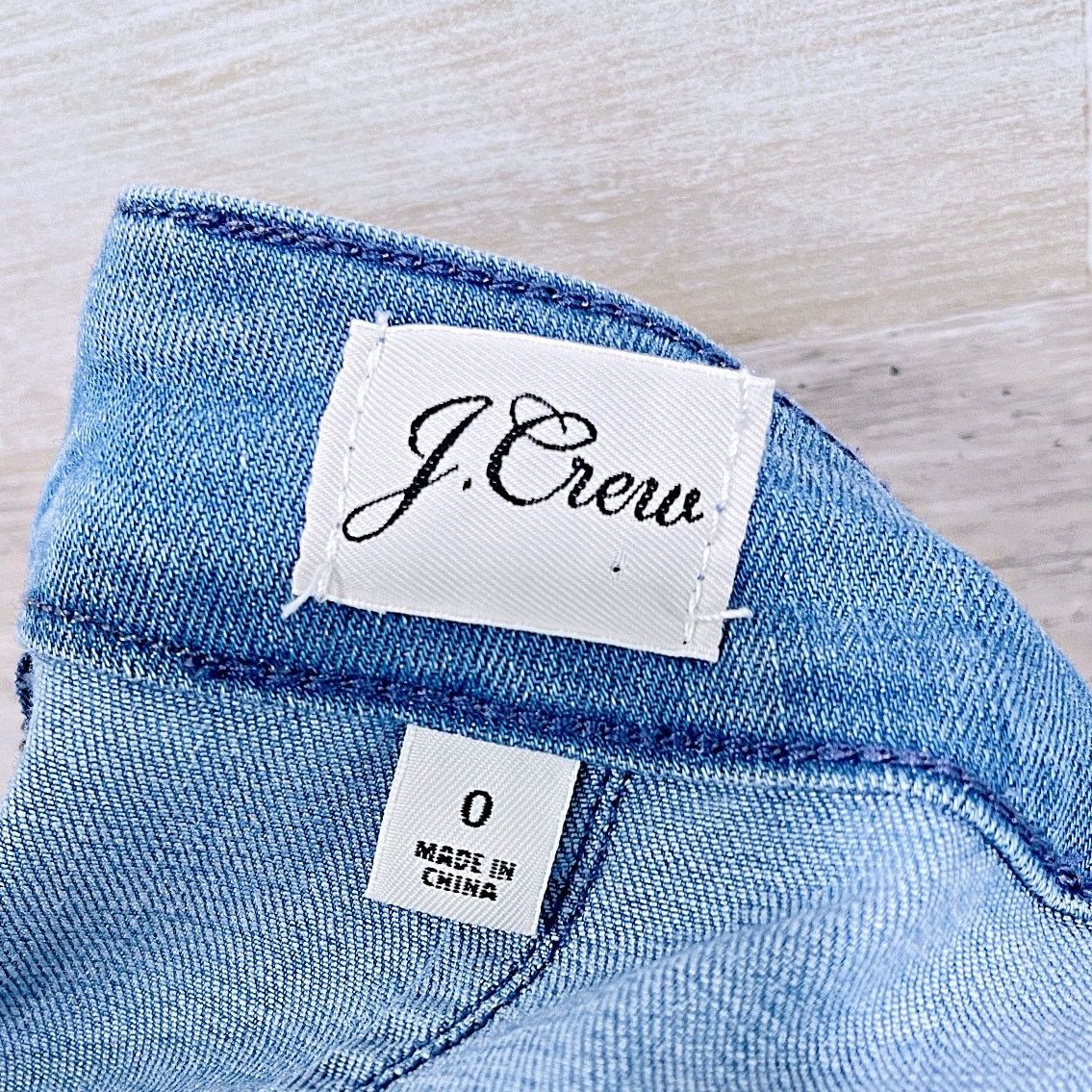 J.Crew J CREW Ruffle A Denim Skirt Blue Knee Length Womens 0 Size 25" / US 0 / IT 36 - 5 Thumbnail