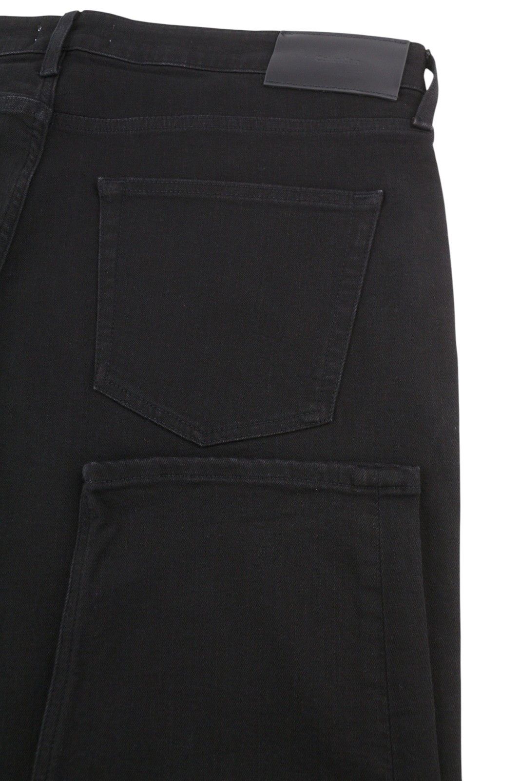 Calvin Klein TAPERED RINSE BLACK W38/L32 Stretch Denim Jeans 84962 Size US 38 / EU 54 - 5 Thumbnail