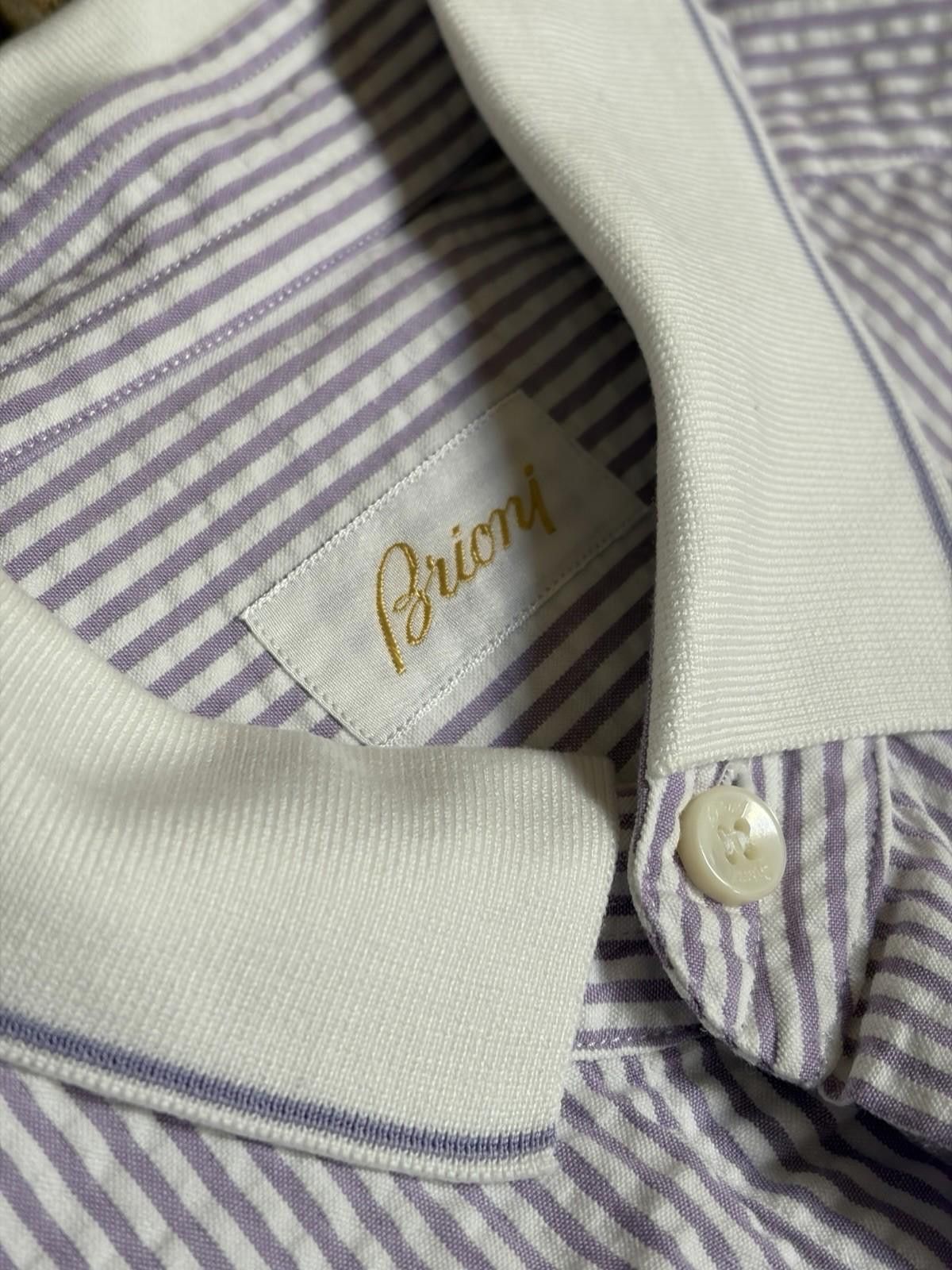 Brioni Brioni Polo Shirt Size US XL / EU 56 / 4 - 2 Thumbnail