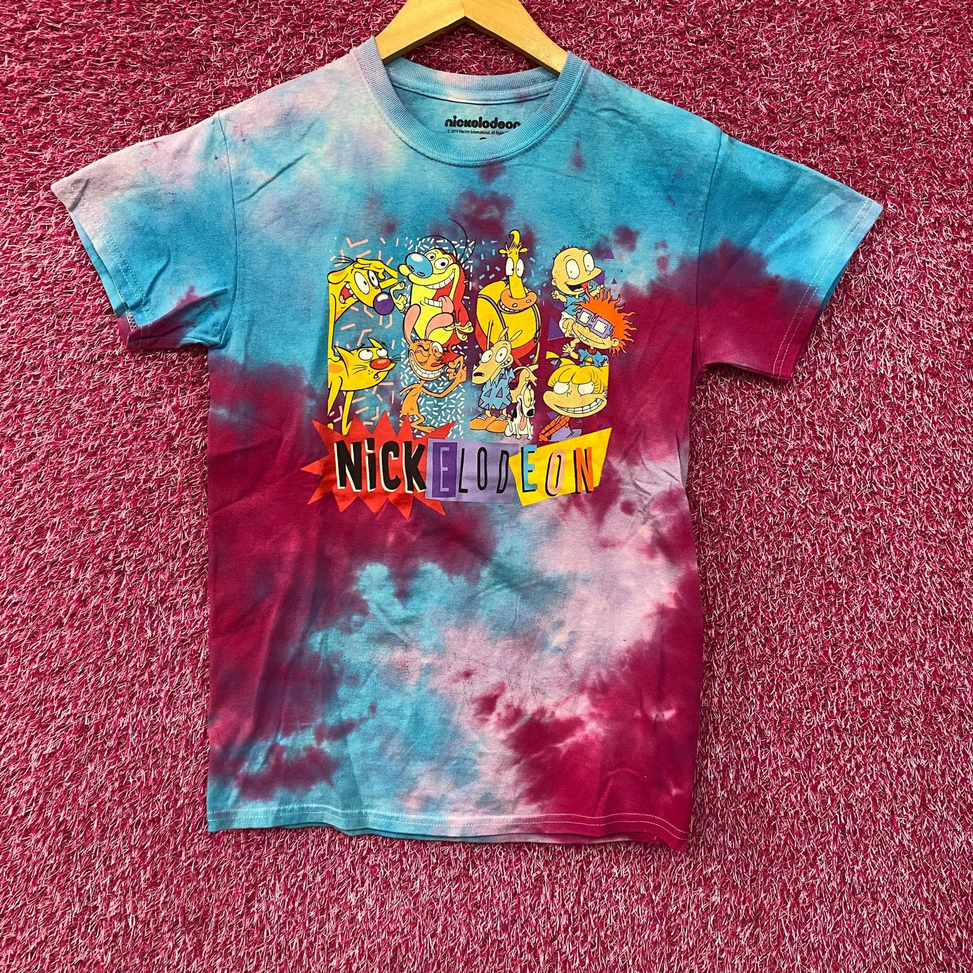 Nickelodeon Nickelodeon 90's Cartoons Retro Tie Dye T-Shirt Small Size US S / EU 44-46 / 1 - 1 Thumbnail