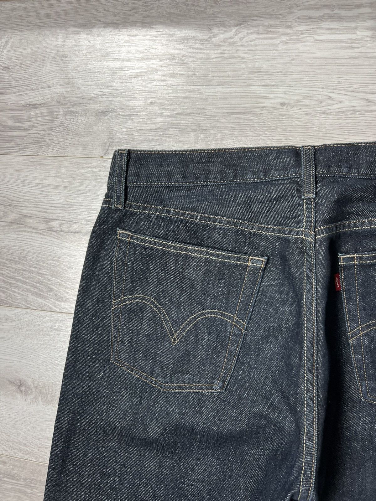 Levi's Vintage Levis 527 Low Boot Cut Jeans Dark Indigo Denim Pants Size US 36 / EU 52 - 9 Thumbnail