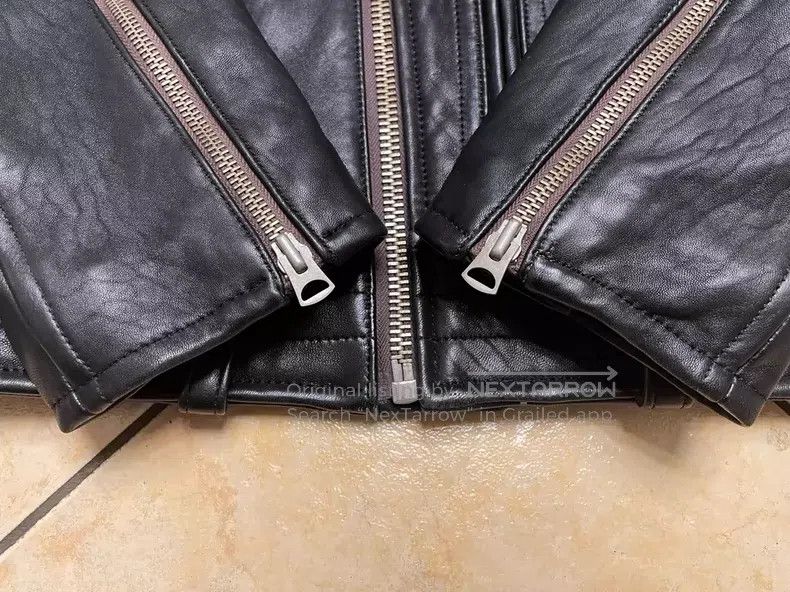 Neighborhood Neighborhood Sheepskin jacket, motorcycle, jacket, leather Size US M / EU 48-50 / 2 - 4 Thumbnail