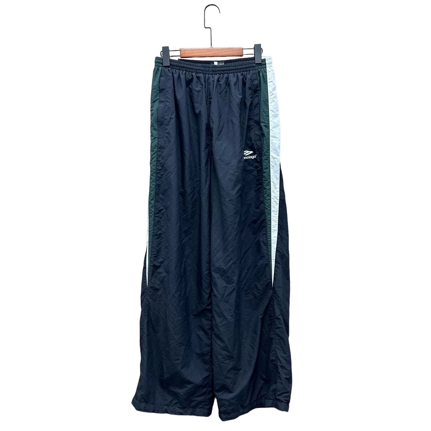 Balenciaga Balenciaga Contrast Stripe Nylon Sweatpants Size XS Size US 28 / EU 44 - 1 Thumbnail