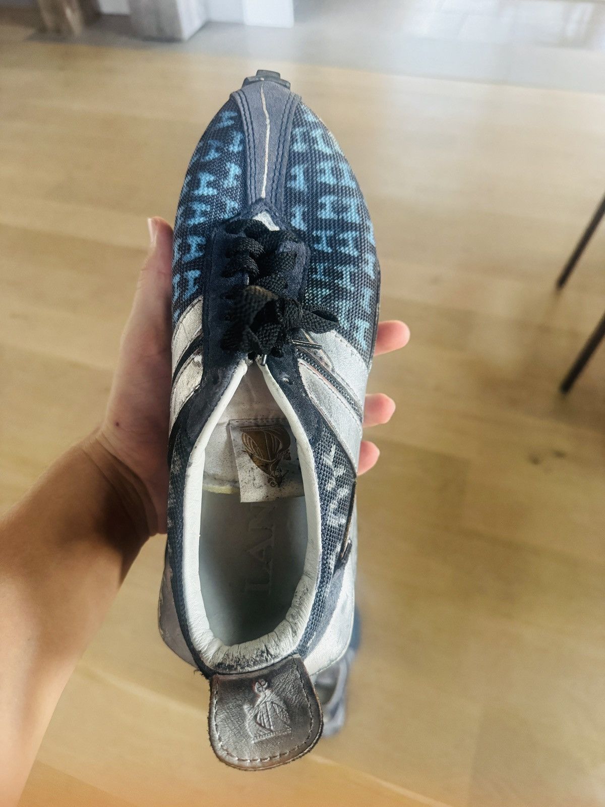 Lanvin Steve Aoki Custom 1 of 1 Hand Painted Lanvin Shoes Size US 8.5 / EU 41-42 - 3 Thumbnail