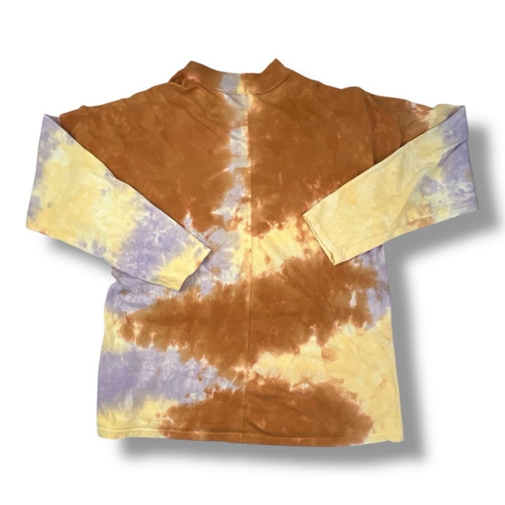 Free People We The Free Lilac Woods Tie Dye Oversized Long Sleeve T -Shi Size S / US 4 / IT 40 - 5 Thumbnail
