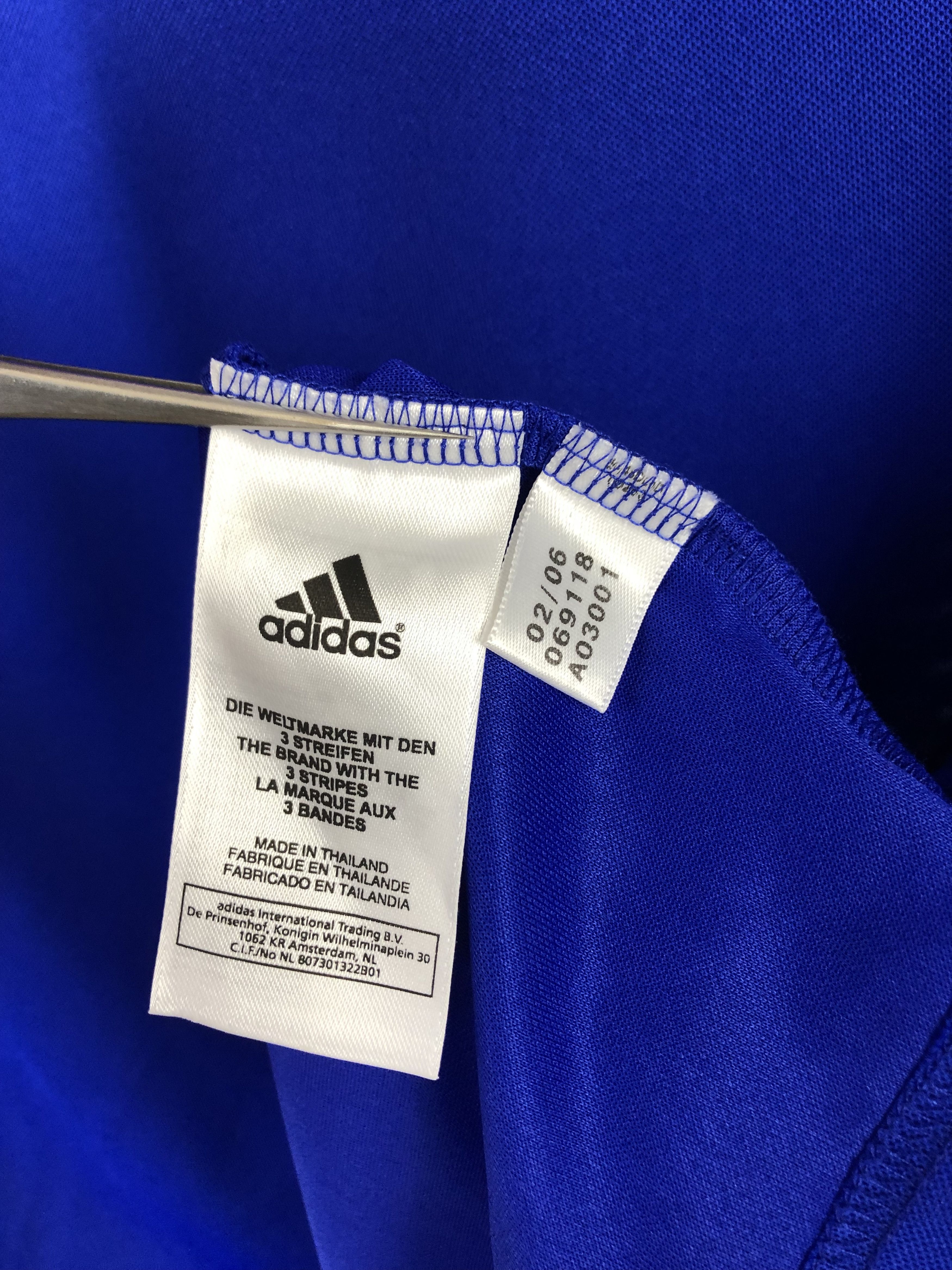 Adidas Vintage France Home football shirt 2005 Soccer Jersey Rare Size US XL / EU 56 / 4 - 9 Thumbnail