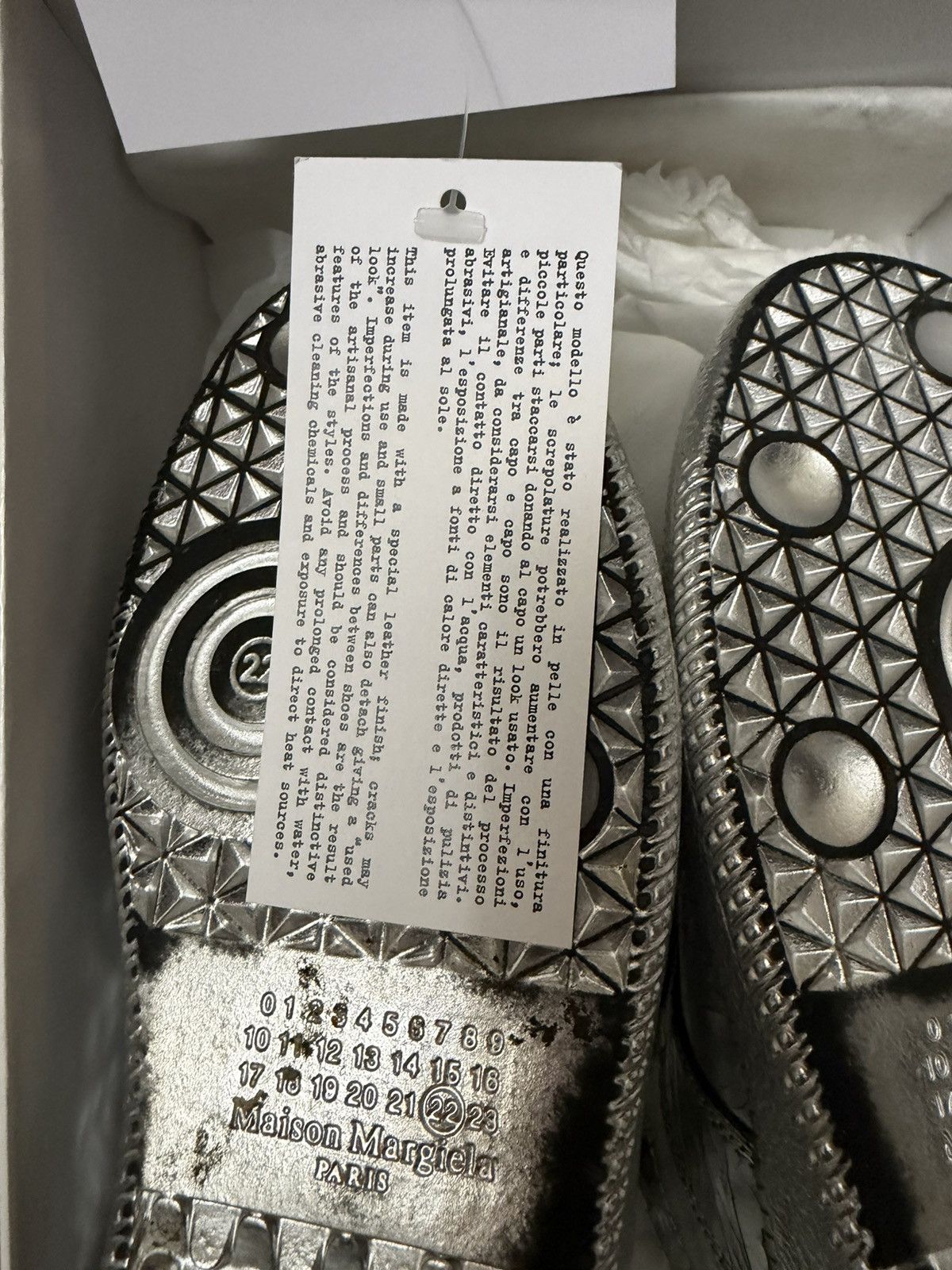 Maison Margiela Maison Margiela replica low tops Size US 8 / EU 41 - 9 Thumbnail