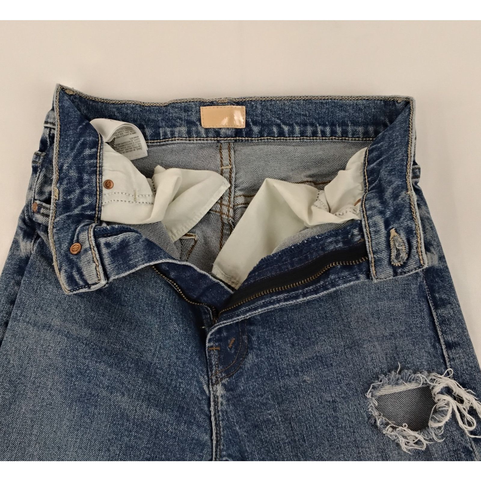 MOTHER Mother Jeans High Waisted Rider Skimp Women's 25" Waist Size 25" / US 0 / IT 36 - 6 Thumbnail