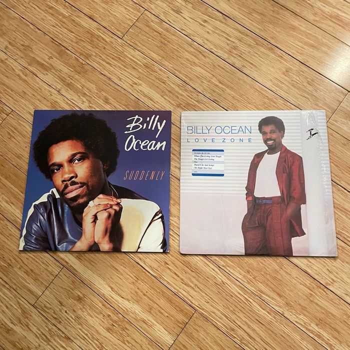 Blank Lot Of 2 Billy Ocean Lps Vintage Vinyl Records Synth Pop Grailed