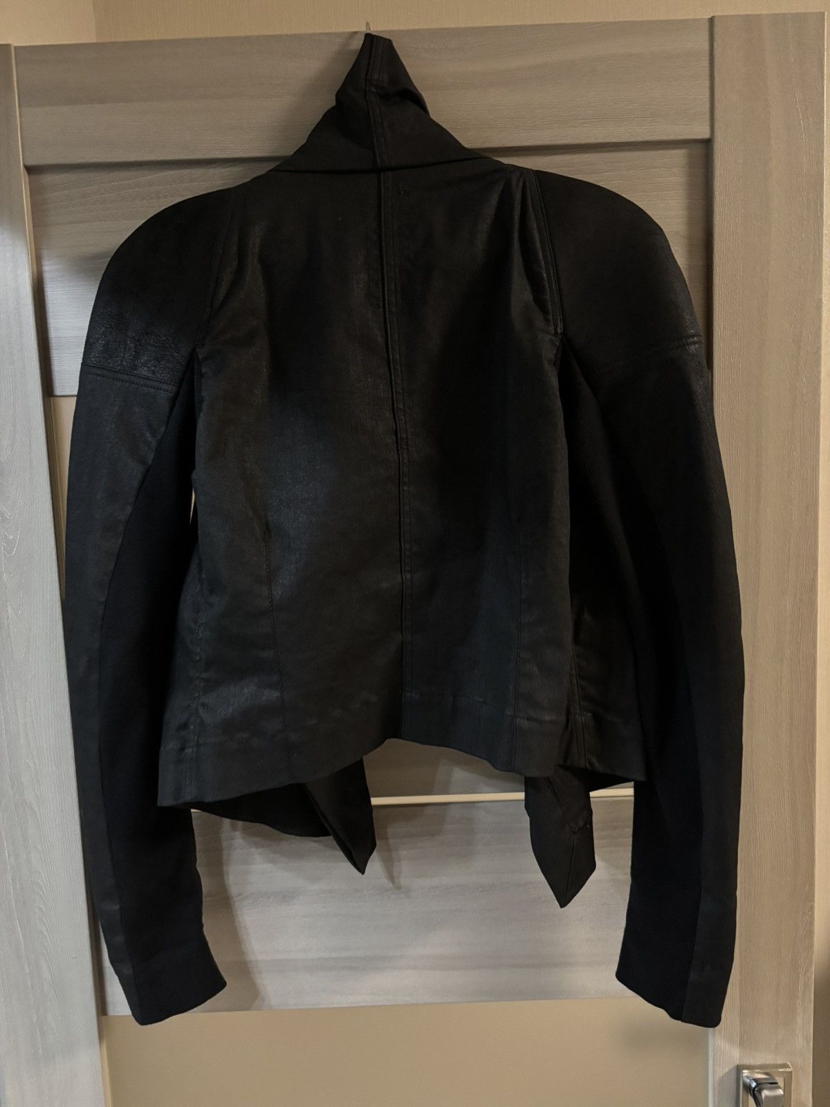 Rick Owens Drkshdw Rick Owens Biker Waxed Naska jacket Size US M / EU 48-50 / 2 - 3 Thumbnail
