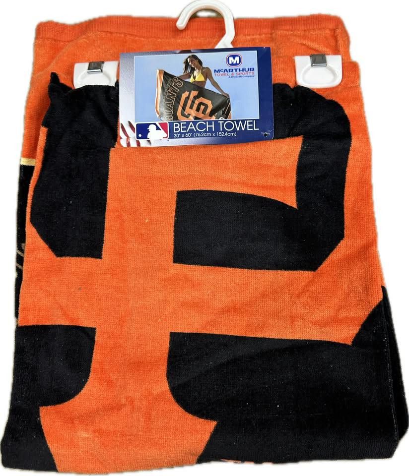 Designer San Francisco Giant Beach Towel Size ONE SIZE - 1 Thumbnail