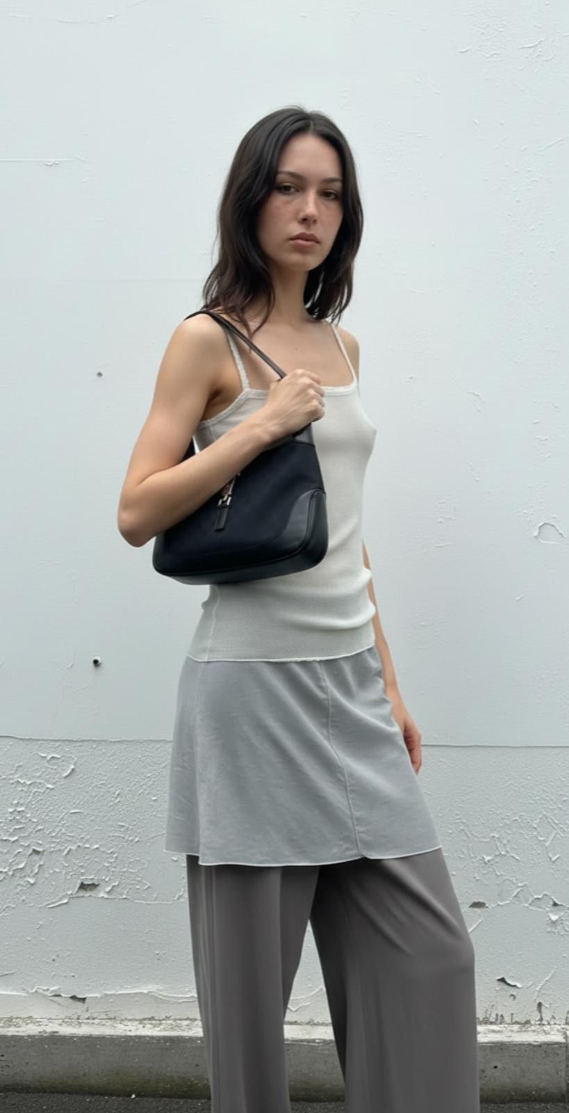 Gucci Gucci - Black Leather Shoulder Bag Size 30" / US 8 / IT 44 - 2 Thumbnail