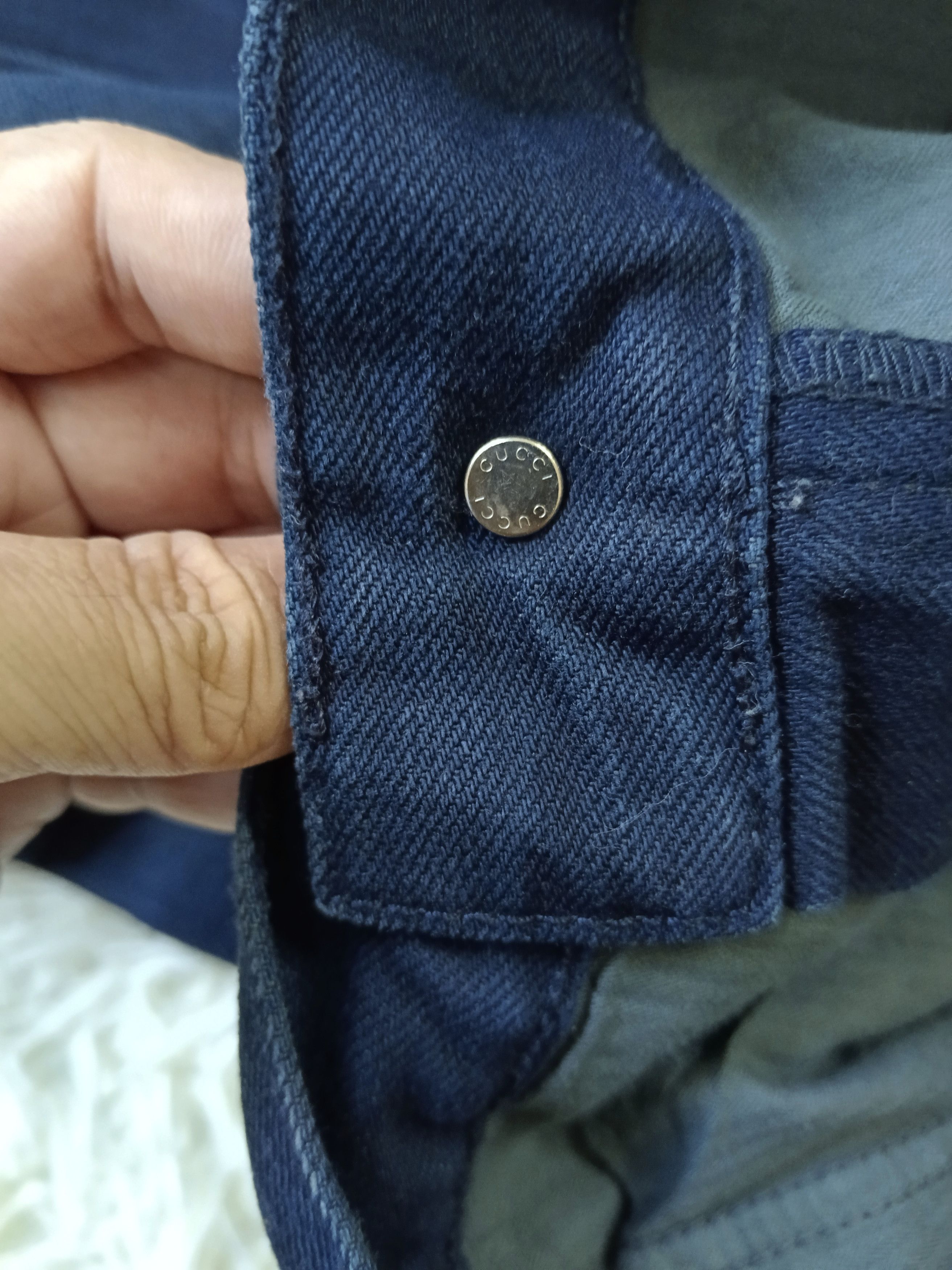 GUCCI MADE IN ITALY DENIM PANTS