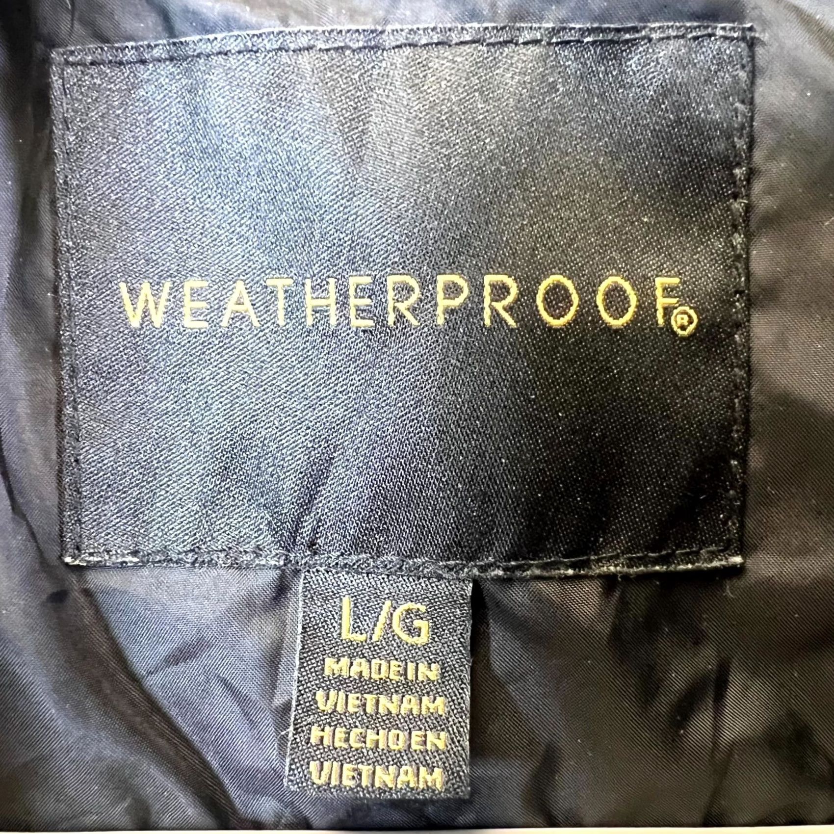 Weatherproof Weatherproof Vest Women's L Black Down Puffer Snap-Front Hiking Travel Size L / US 10 / IT 46 - 2 Thumbnail