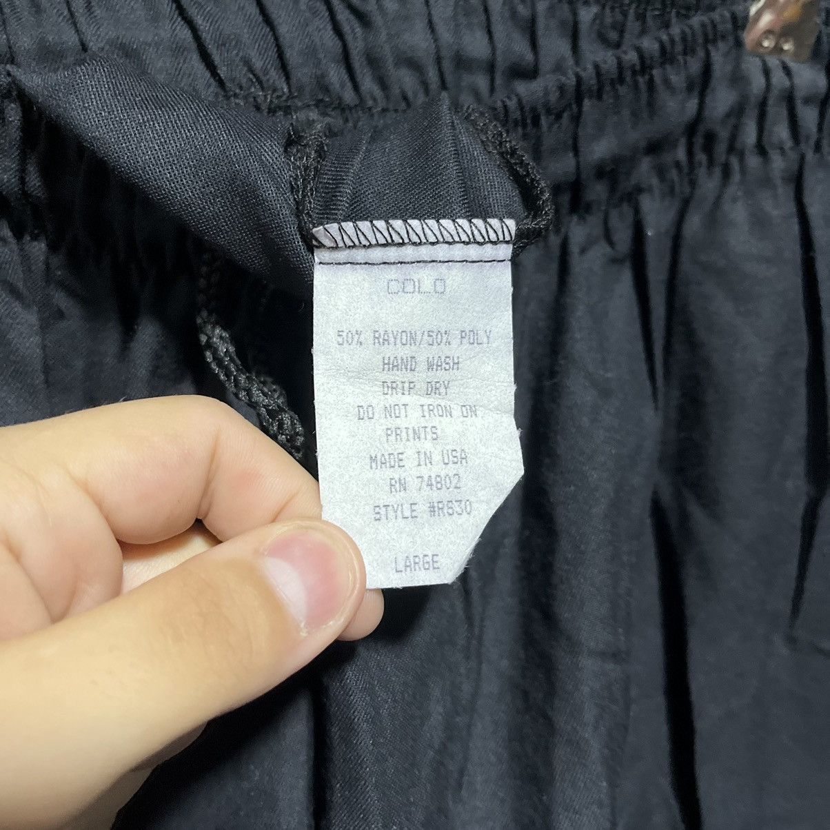 Vintage Crazy Vintage 90s Malcolm X Rare Hip-Hop Style Shorts Rare Size US 26 / EU 42 - 6 Thumbnail