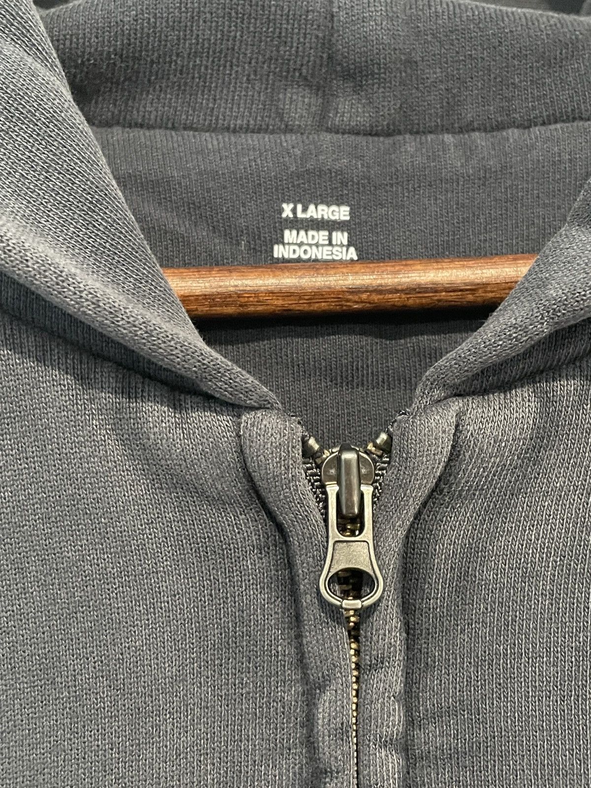 Balenciaga × Gap × Yeezy Yeezy Gap Zip Up Hoodie Poetic Black XL Size US XL / EU 56 / 4 - 4 Thumbnail