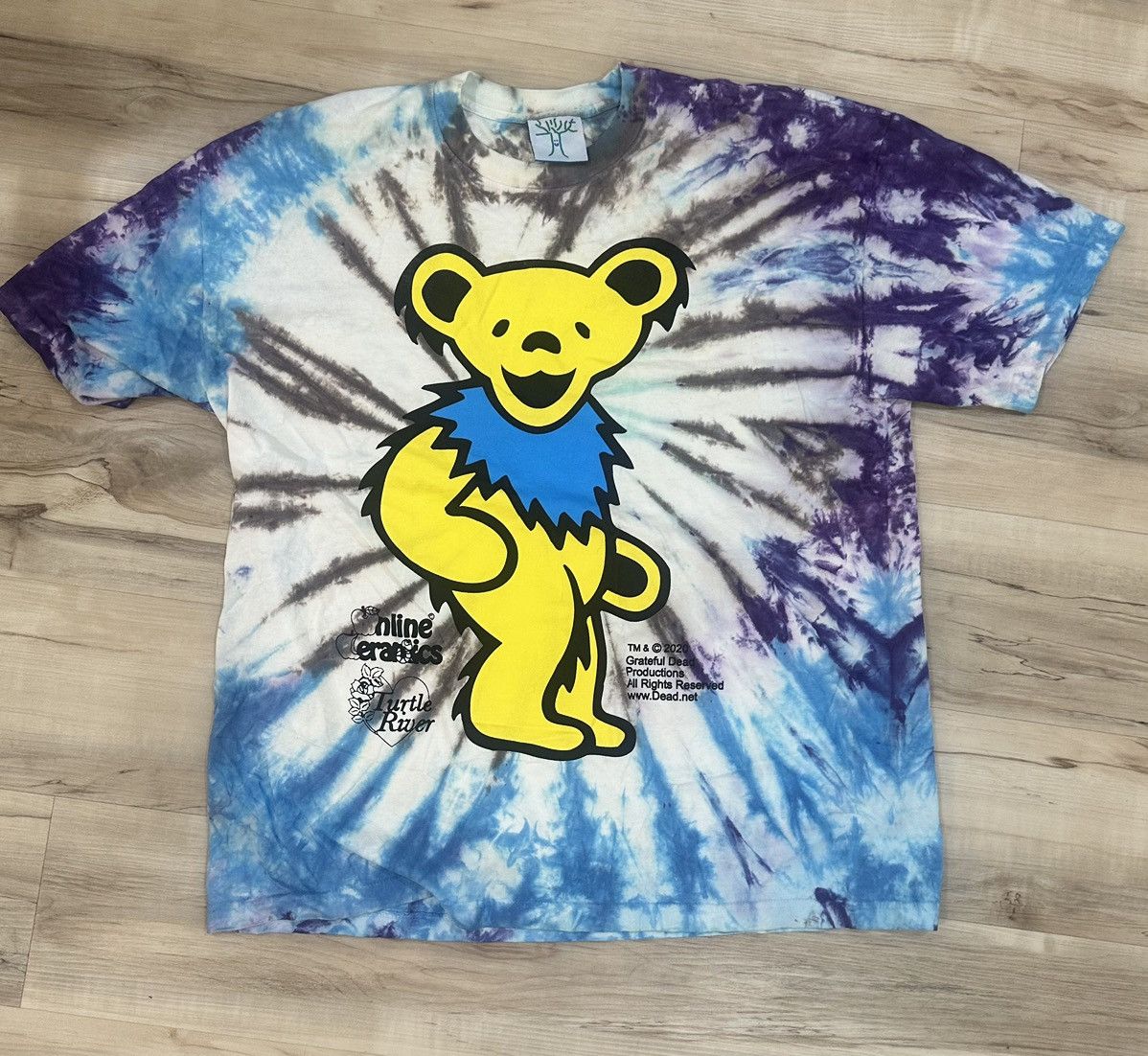 Online Ceramics Online Ceramics Grateful Dead Dancing Bear Hand Dyed Size XL Size US XL / EU 56 / 4 - 1 Thumbnail