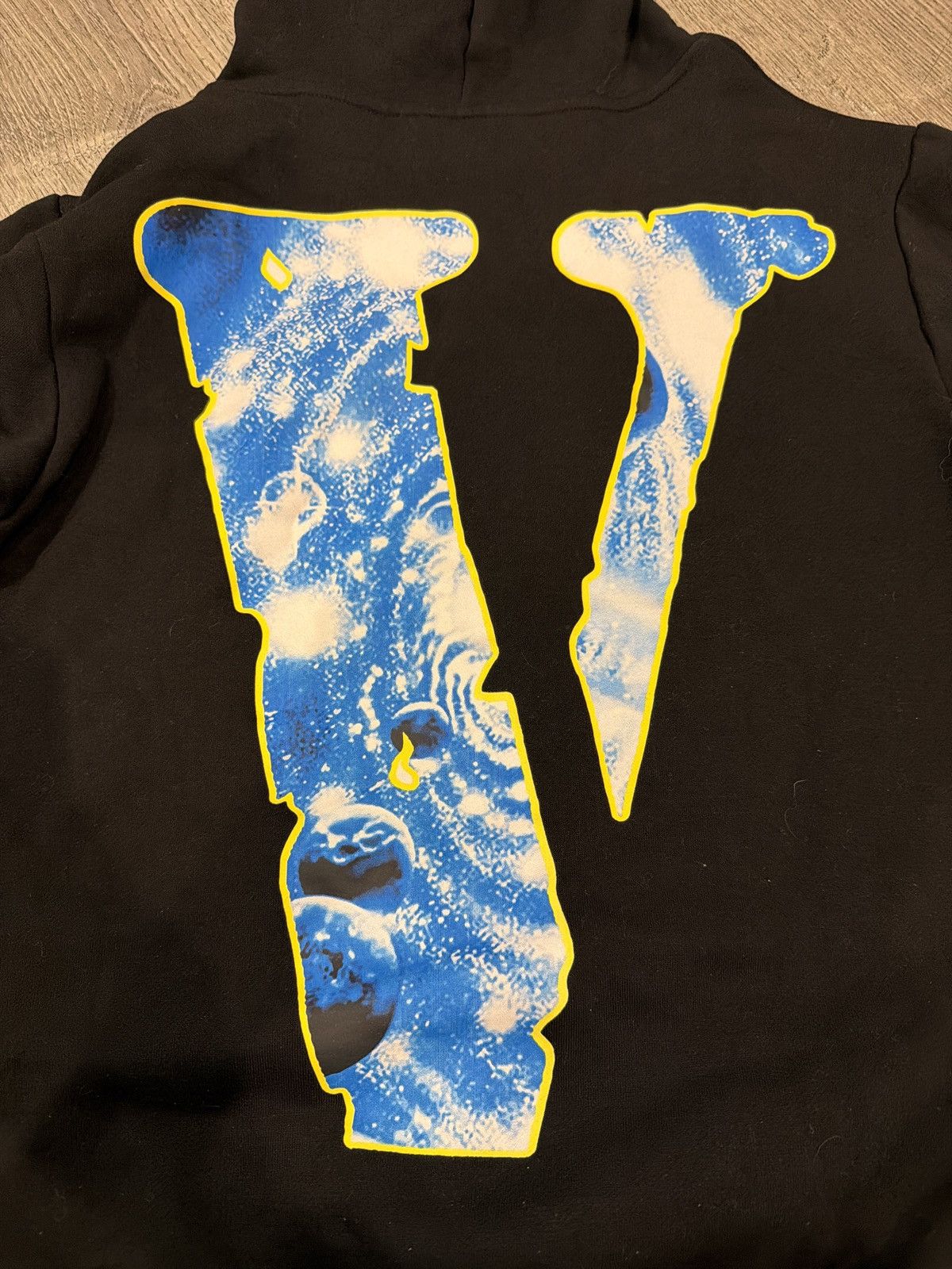 Vlone 999 Club x Vlone “Cosmic Death Racer” Hoodie (Worn 1-2) Size US S / EU 44-46 / 1 - 6 Thumbnail