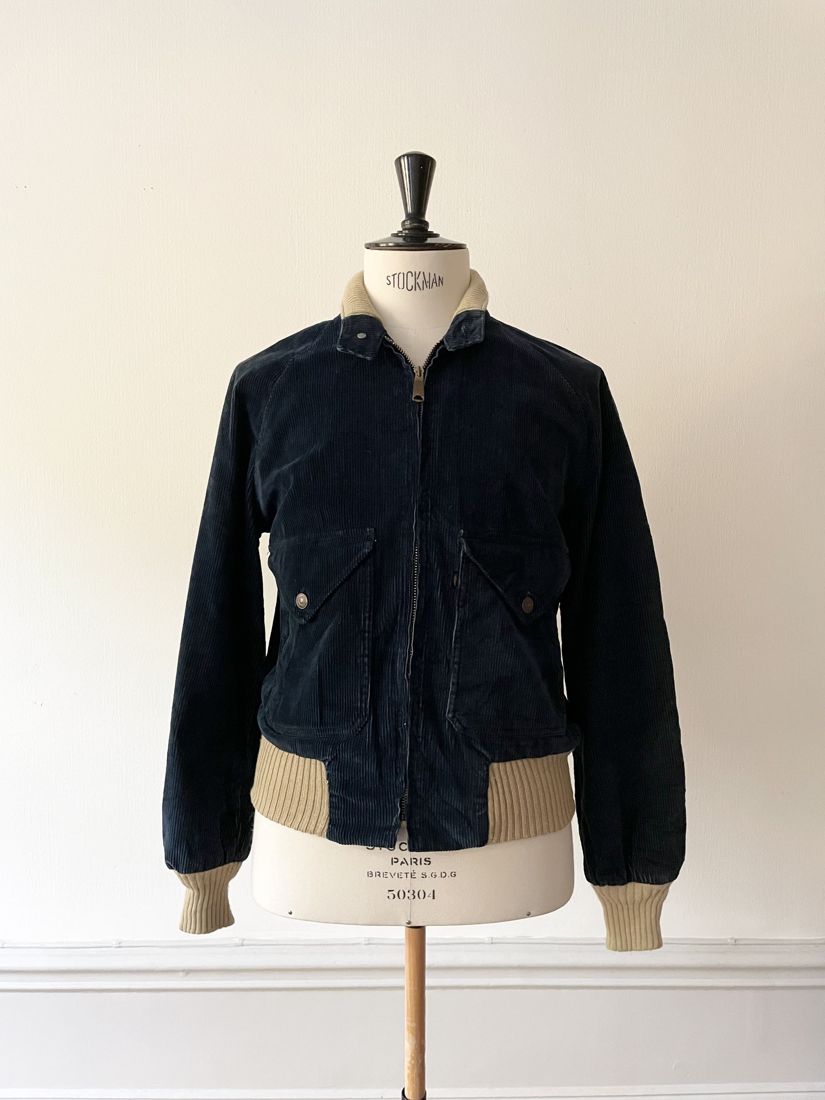 Levi's 1970's Levi's fresh produce Corduroy Jacket - Medium Size US M / EU 48-50 / 2 - 1 Thumbnail