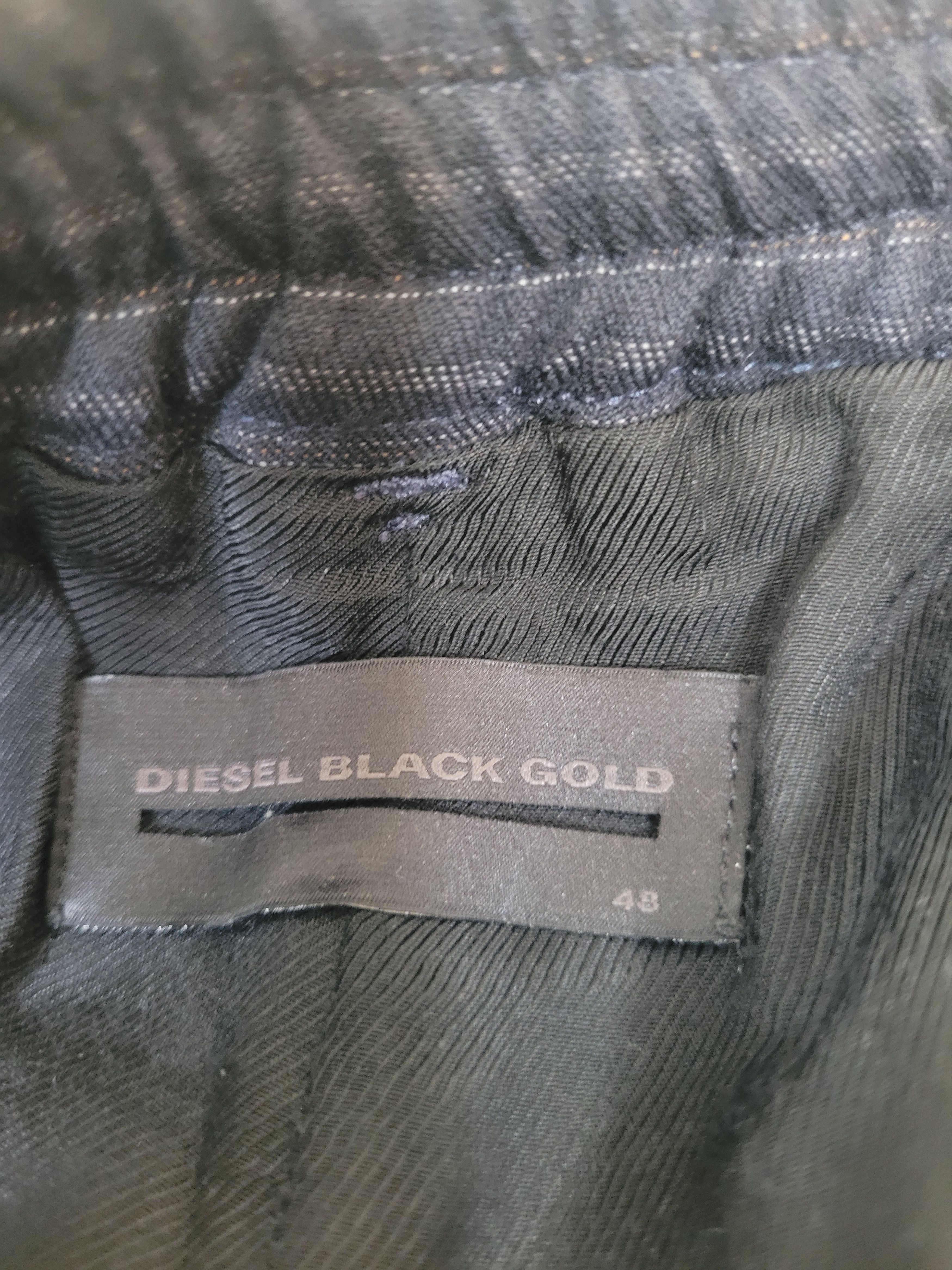Diesel Black Gold Easy pant navy pinstripe Size US 32 / EU 48 - 4 Thumbnail