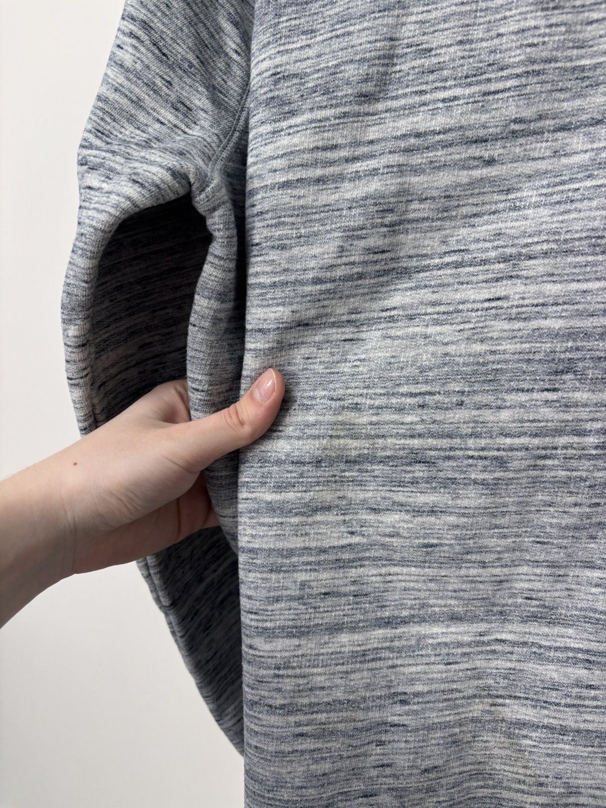 Our Legacy Our Legacy AW14 Blue Grey Melange Sweatshirt Pullover Size US L / EU 52-54 / 3 - 17 Thumbnail