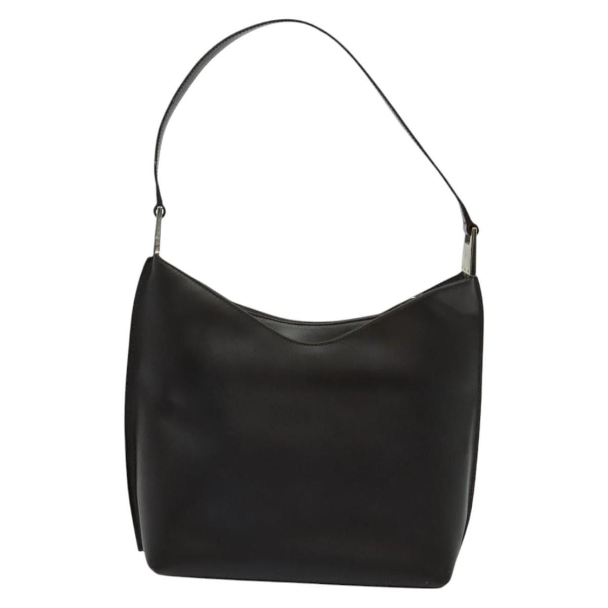 Gucci GUCCI Shoulder Bag Leather Brown Silver Size ONE SIZE - 3 Thumbnail