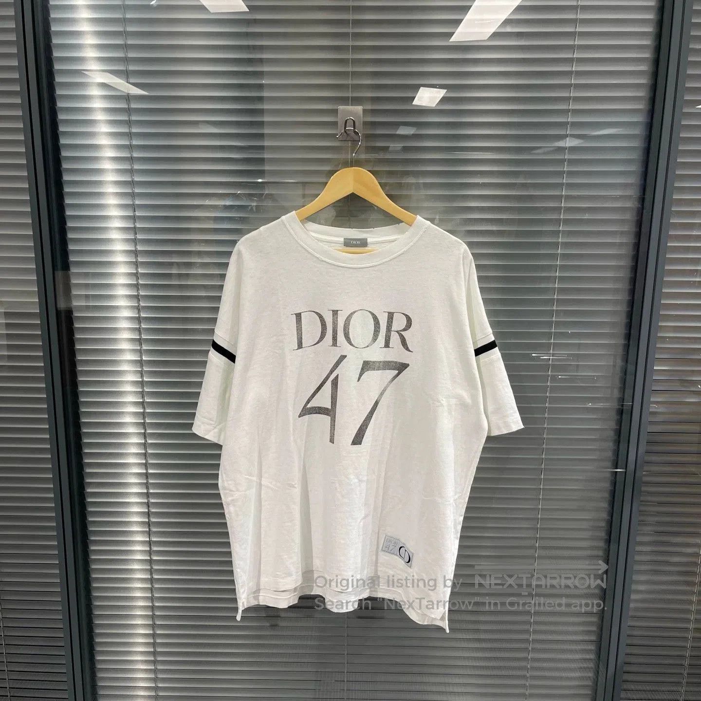 Dior Graphic Short Sleeve T. Size US XL / EU 56 / 4 - 1 Thumbnail