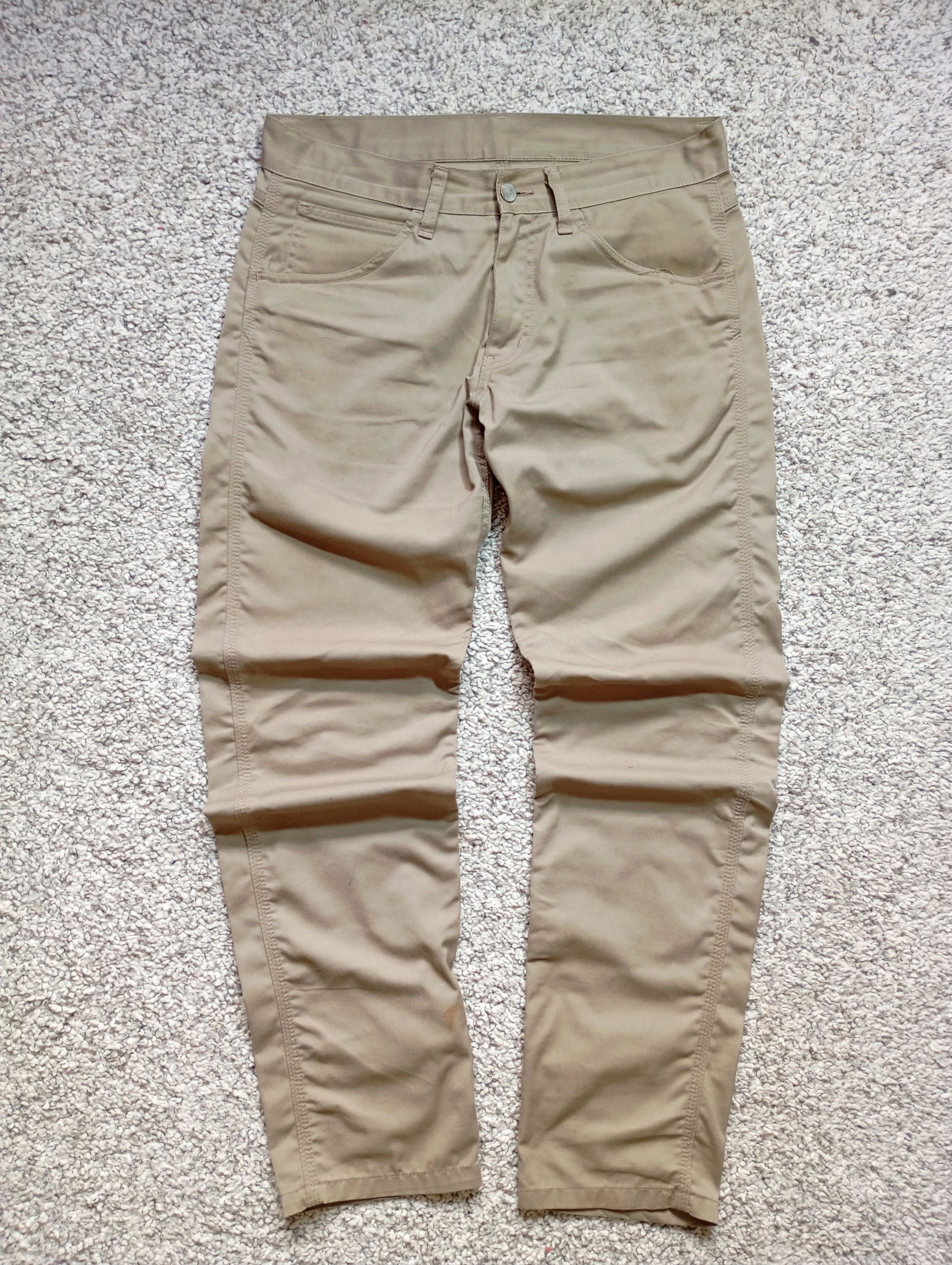 Carhartt × Vintage Carhartt Beige Vintage Single Knee Skill Pants Pocket Logo Size US 31 - 4 Thumbnail