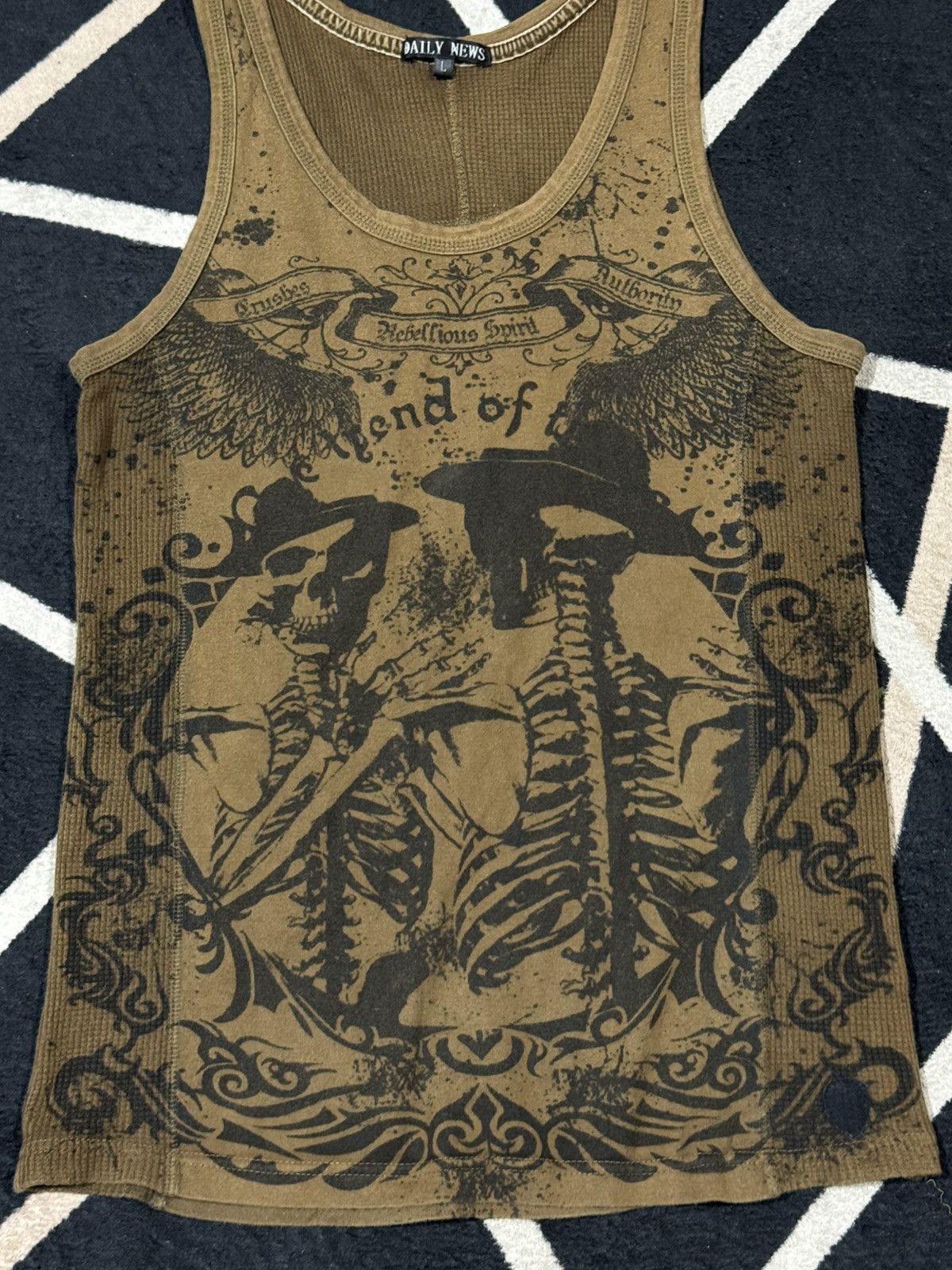 Yasuyuki Ishii Archived Tanktop Skulls DailyNew Jpg Styled Japanese Size US L / EU 52-54 / 3 - 3 Thumbnail