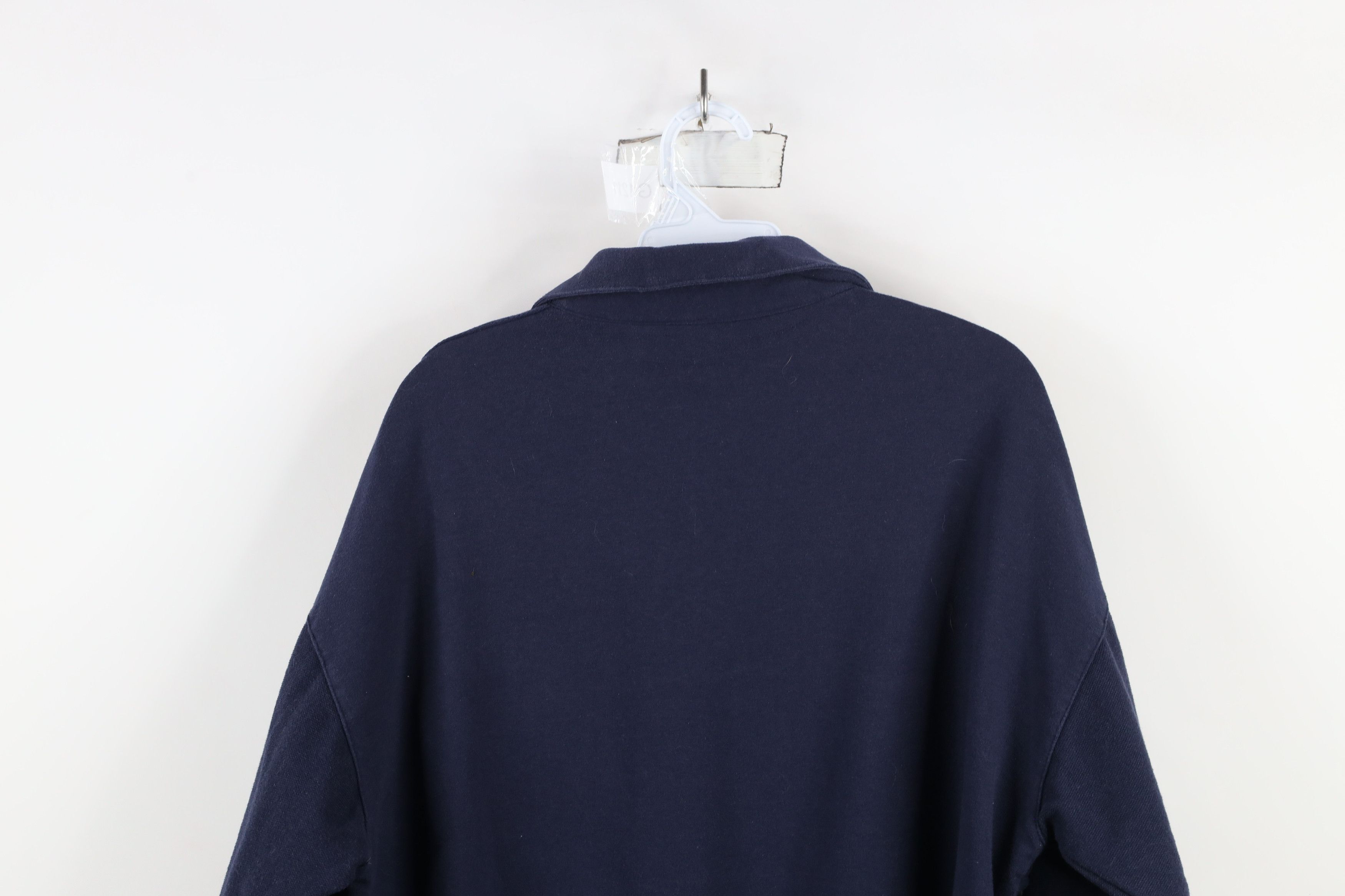 Vintage Vintage 90s Streetwear Striped Collared Pullover Polo Shirt Size US L / EU 52-54 / 3 - 9 Thumbnail