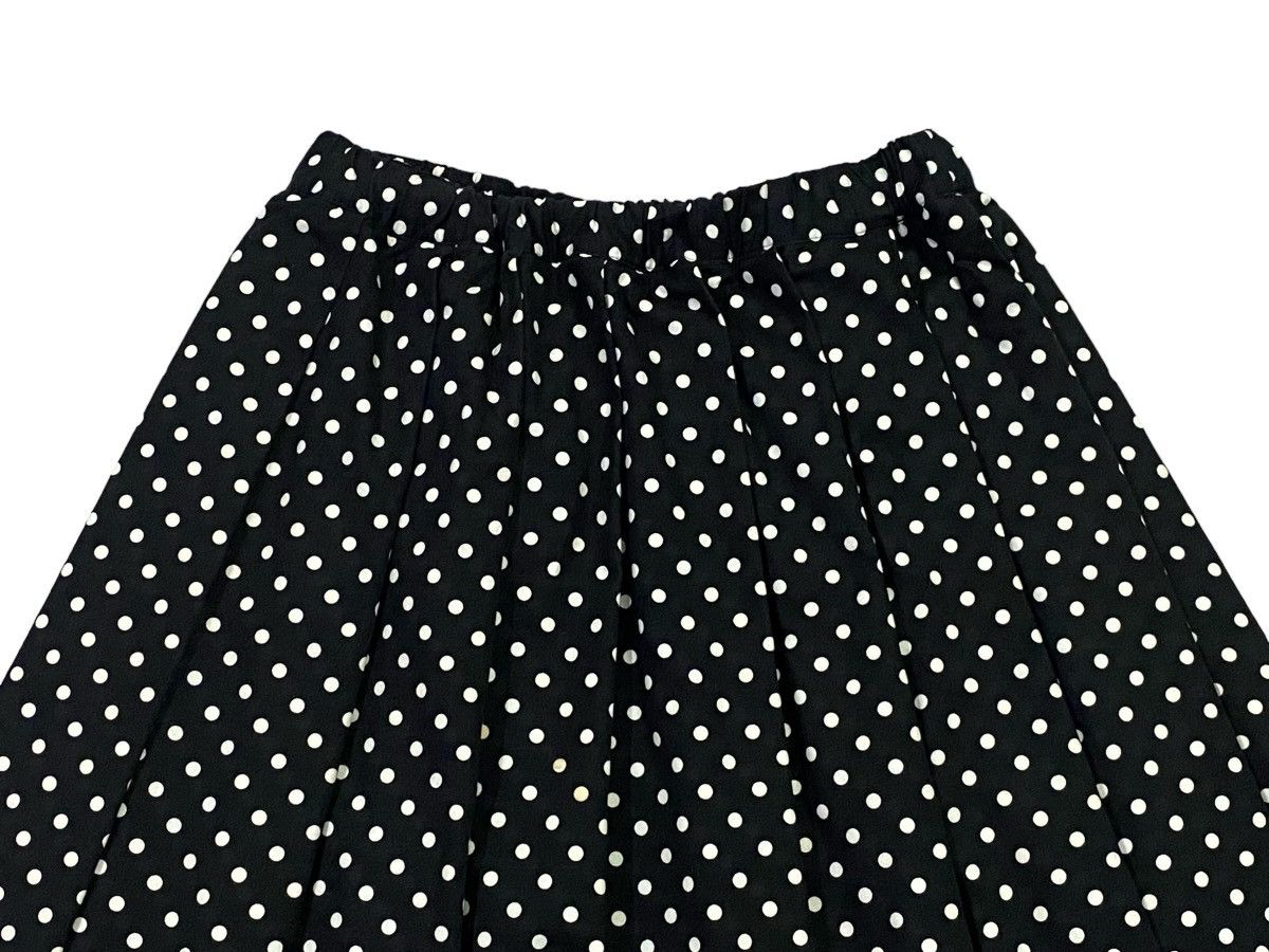 Comme des Garcons Black Black Comme Des Garçons AD2014 Polka Dot Midi Skirt Size 28" / US 6 / IT 42 - 15 Thumbnail