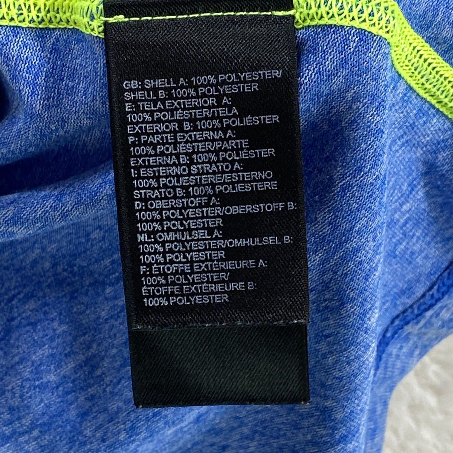 The North Face VINTAGE The North Face Womens XS T Shirt Blue Flash Dry Short Sleeve V Neck Athletic Size XS / US 0-2 / IT 36-38 - 8 Thumbnail